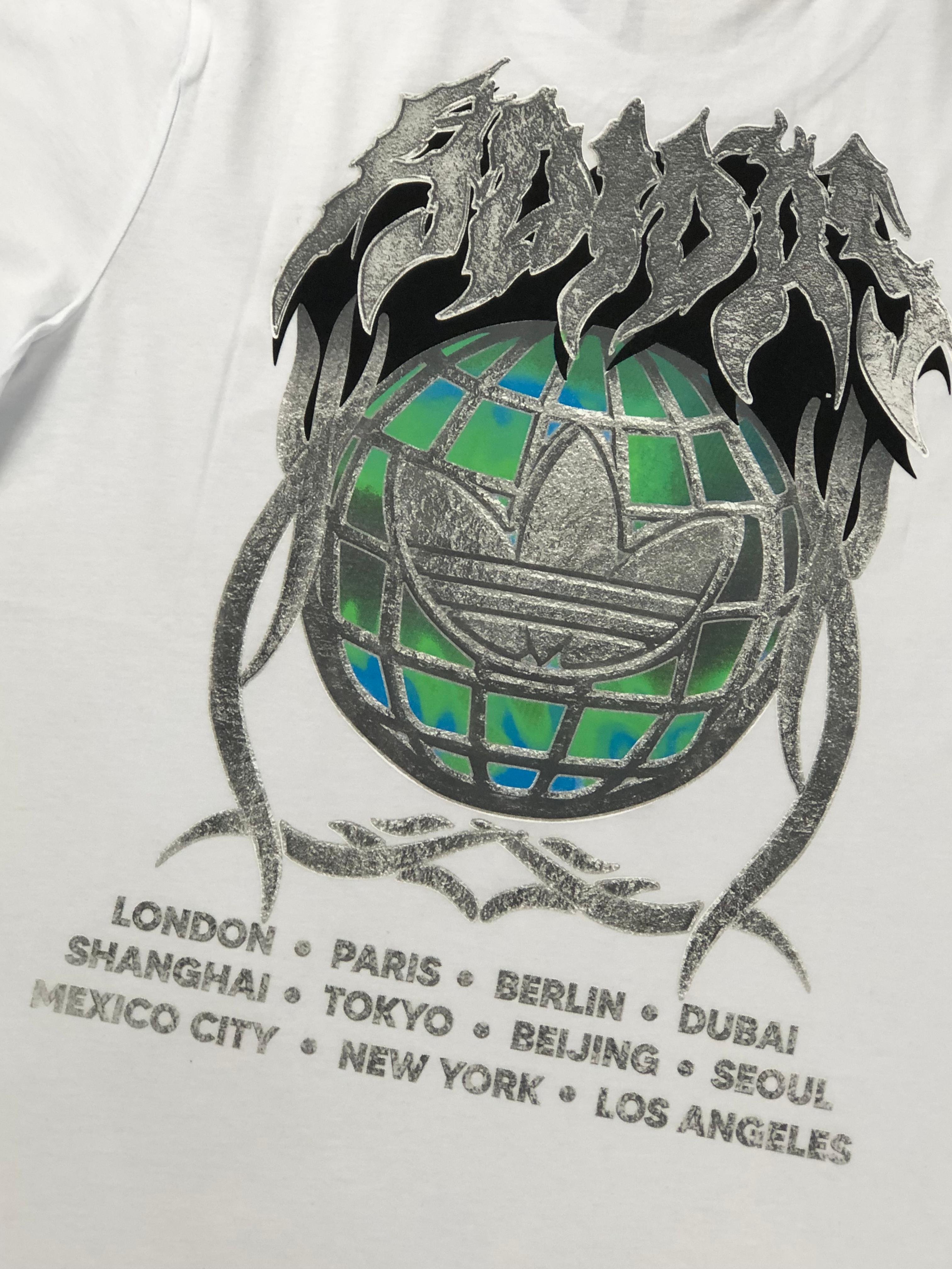 Adidas Flames Concert Tee - Beyaz