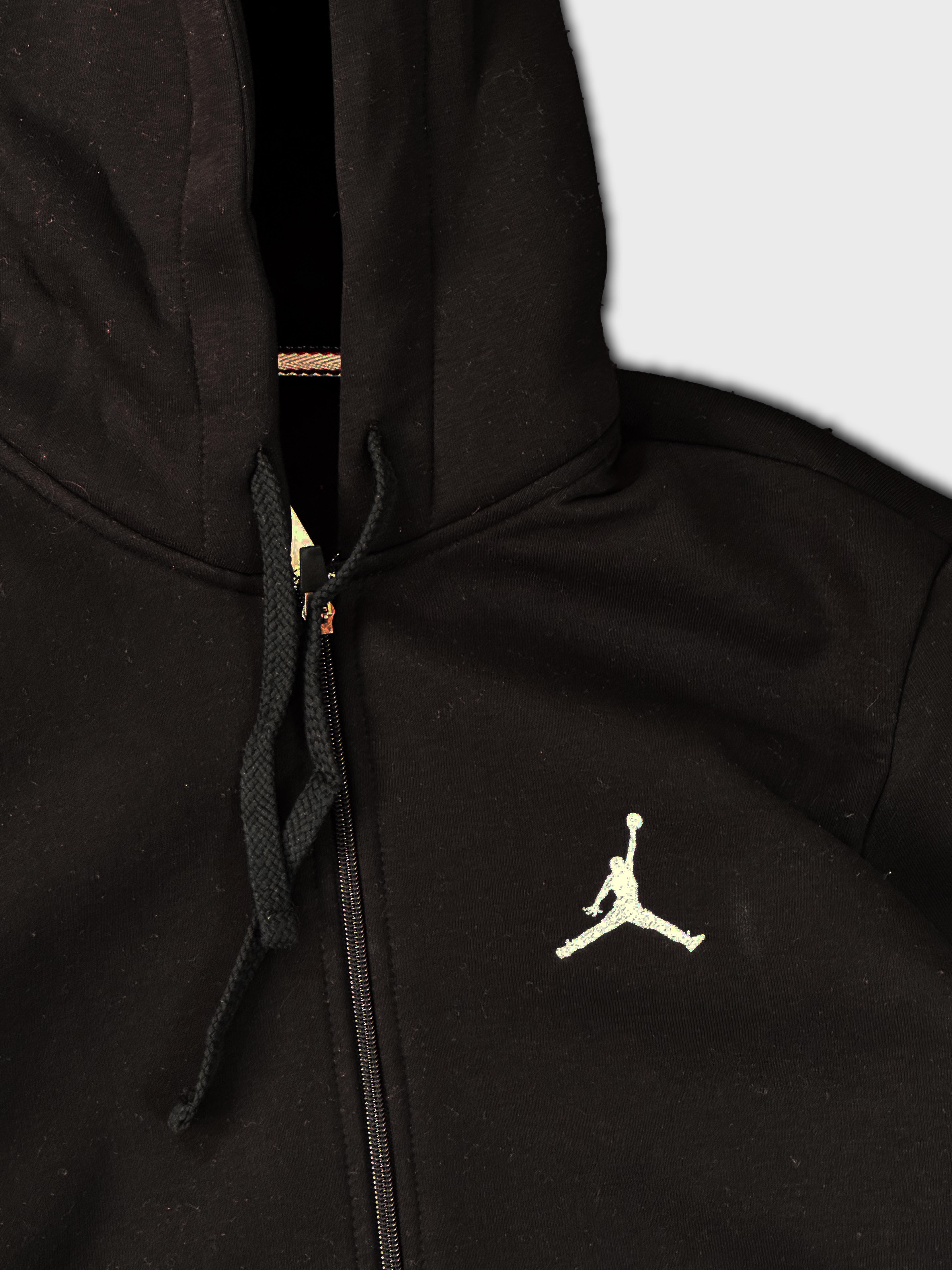 Jordan Essentials Full Zip Hoodie - Siyah