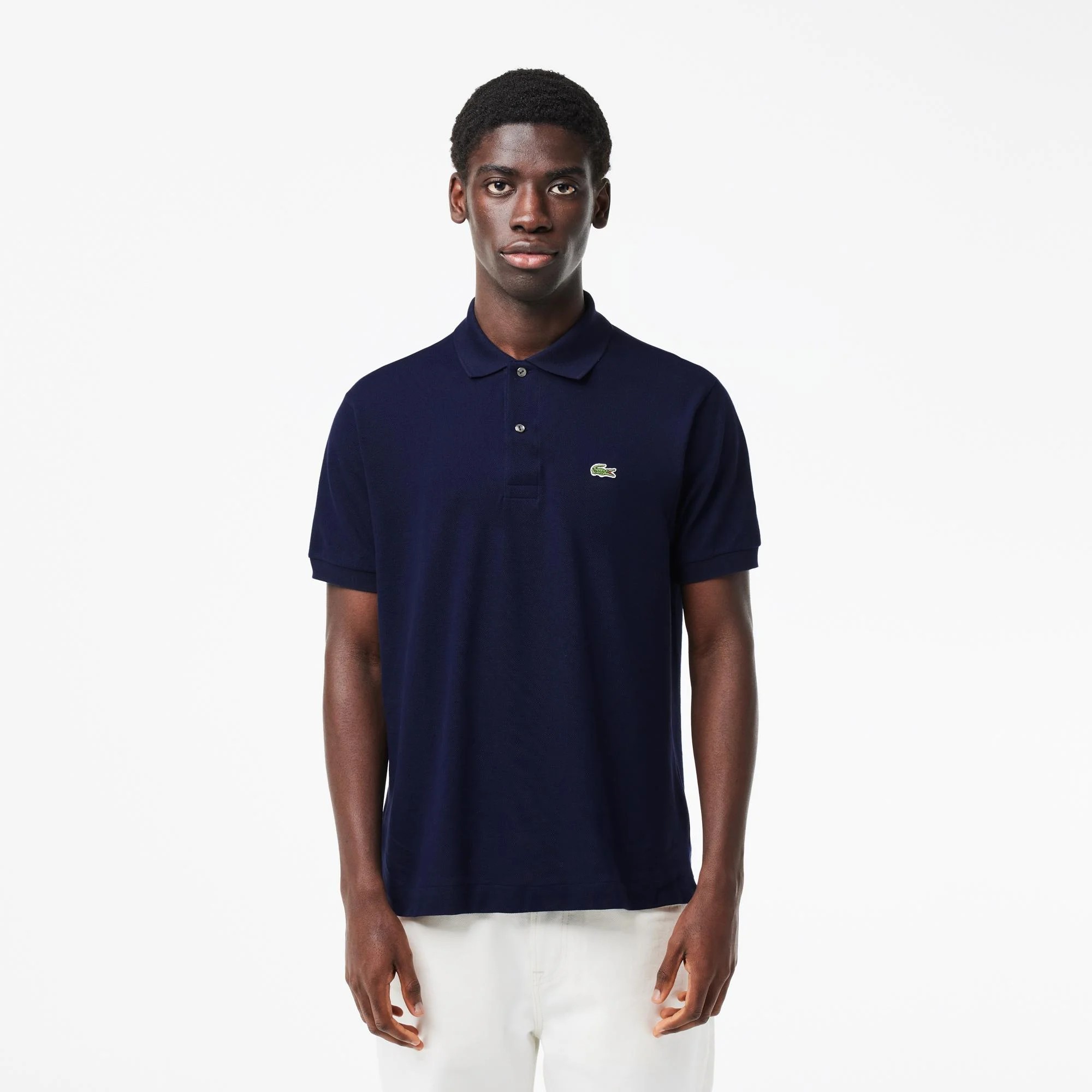 Lacoste Polo Yaka Tişört - Lacivert