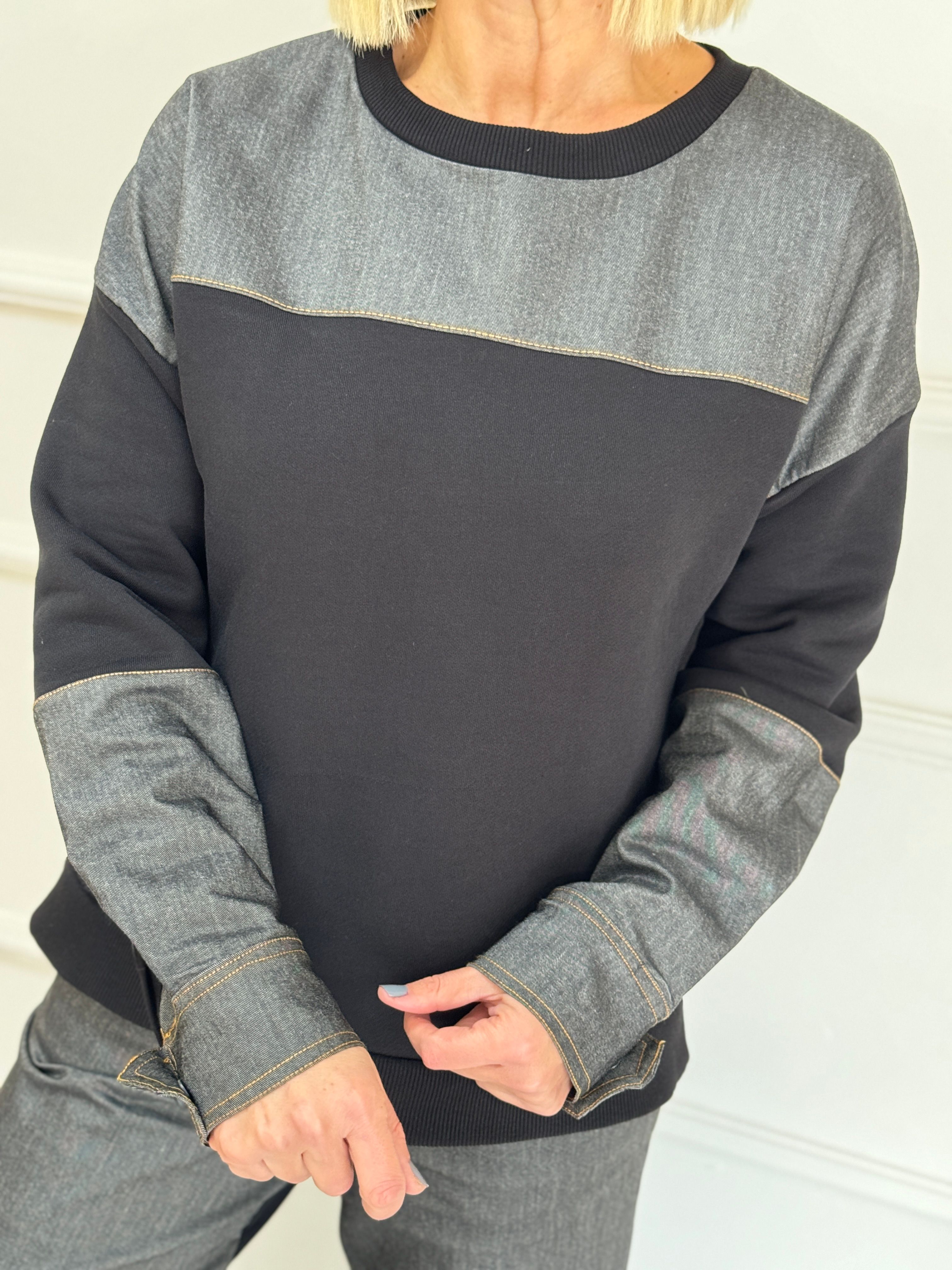 Garnili Pantolon Sweatshirt Takım