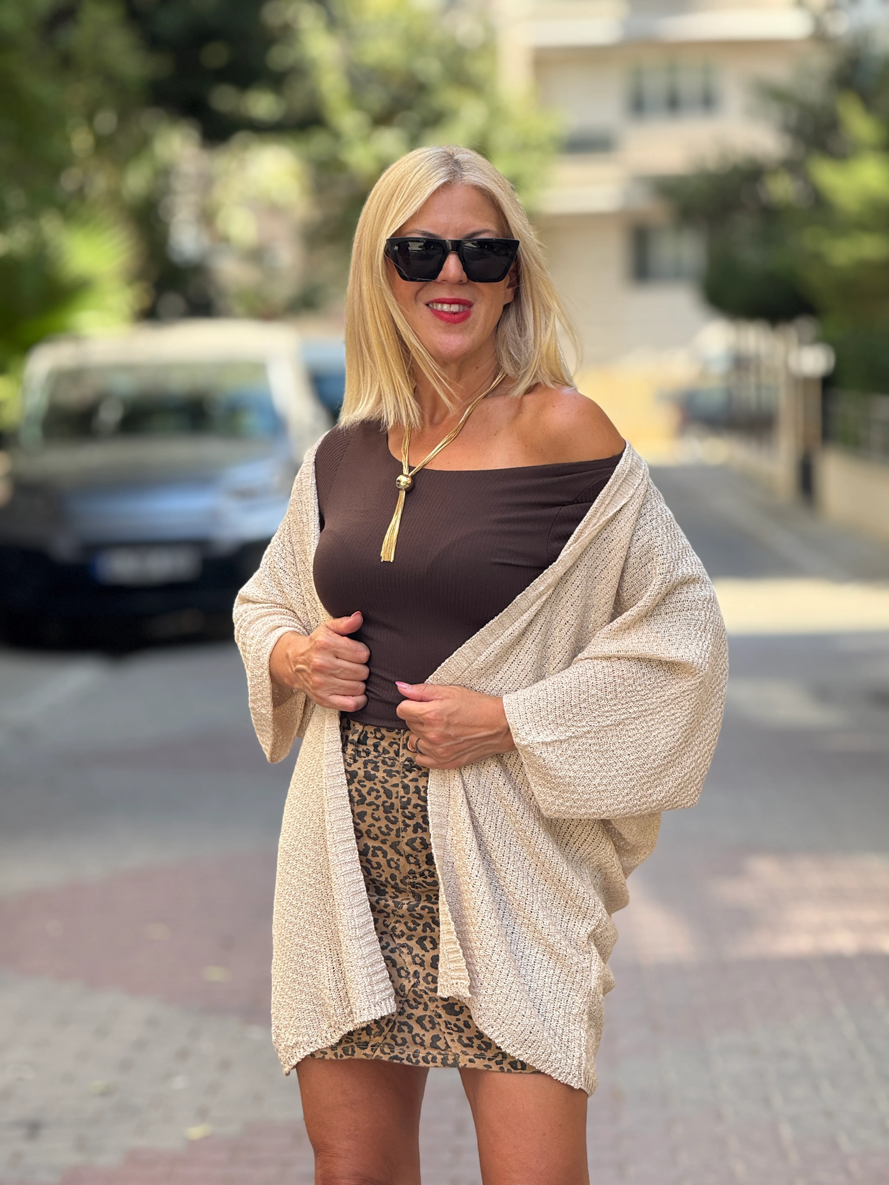 Elvora Hırka ve Vildora Etek Kombin