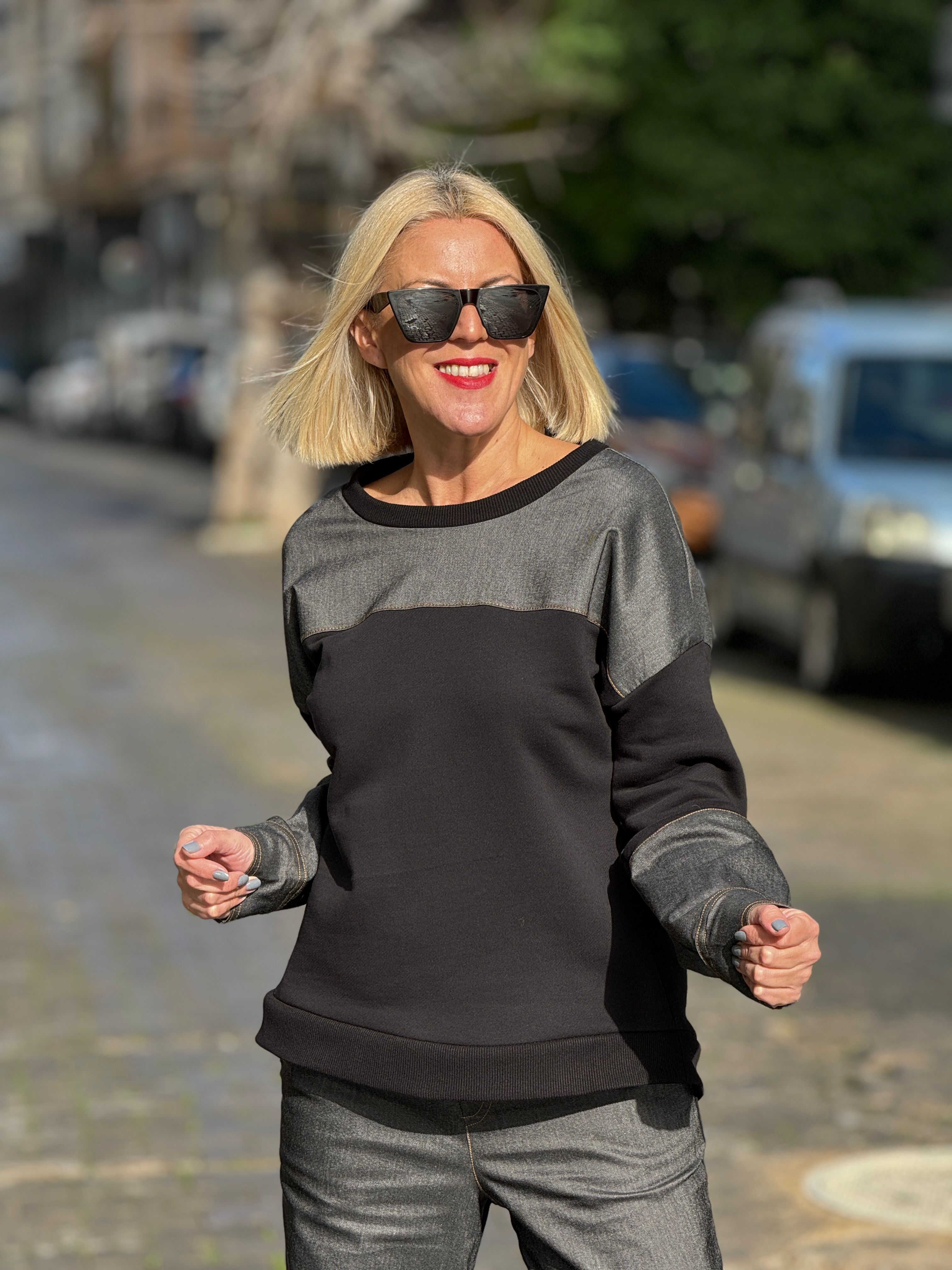 Garnili Pantolon Sweatshirt Takım