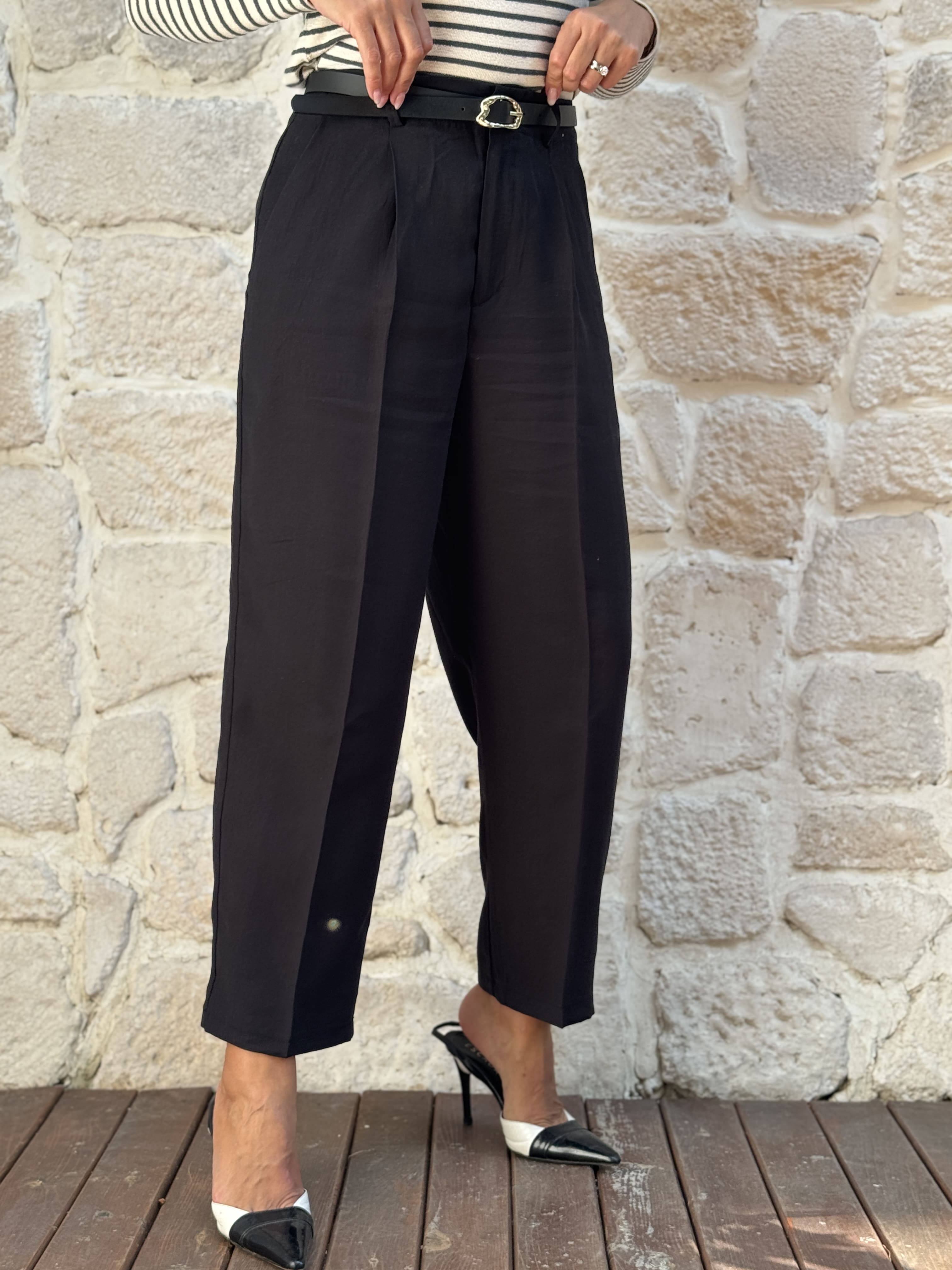 Velna Pantolon - SIYAH