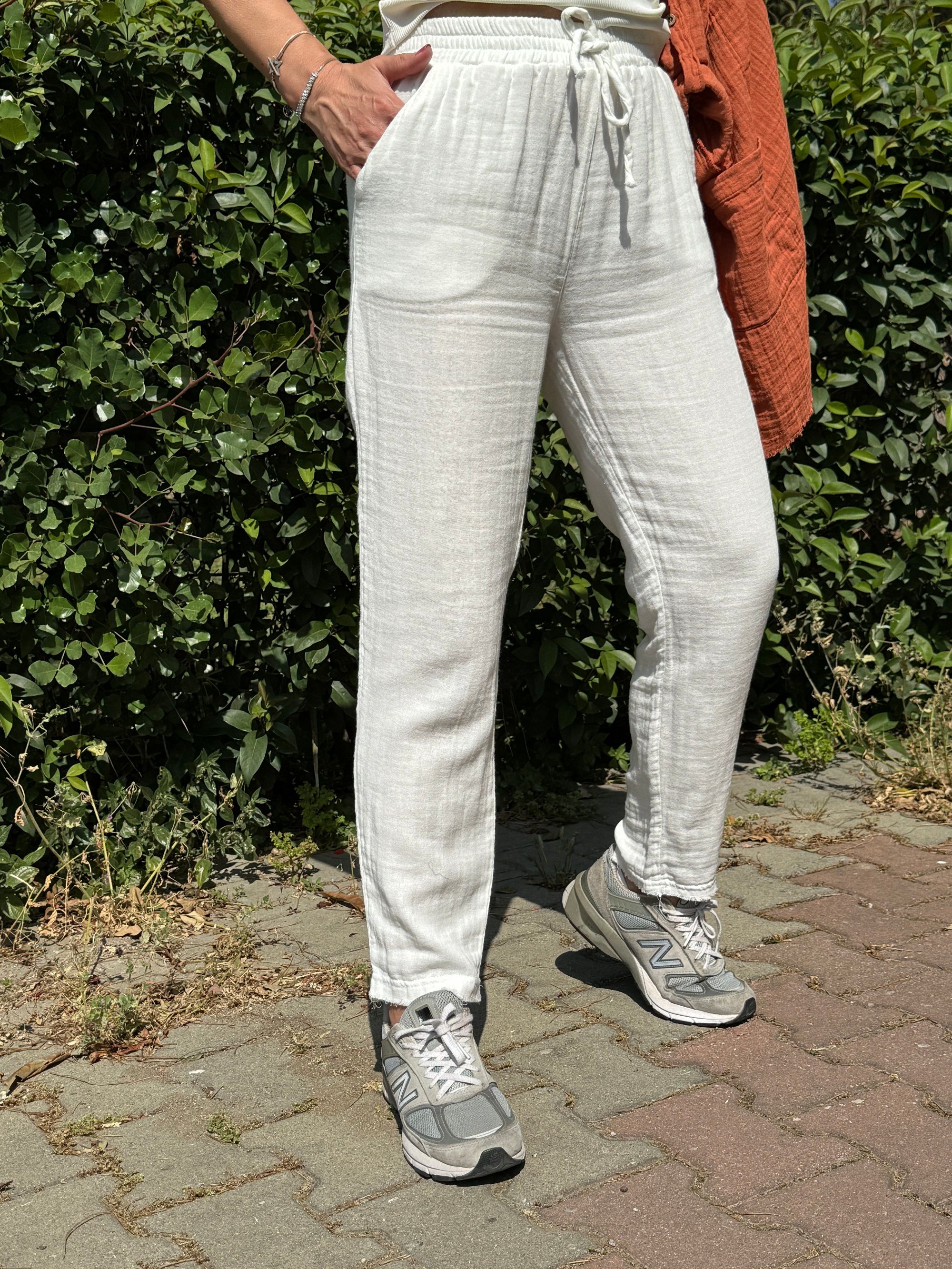 Colette Müslin Havuç Paça Pantolon