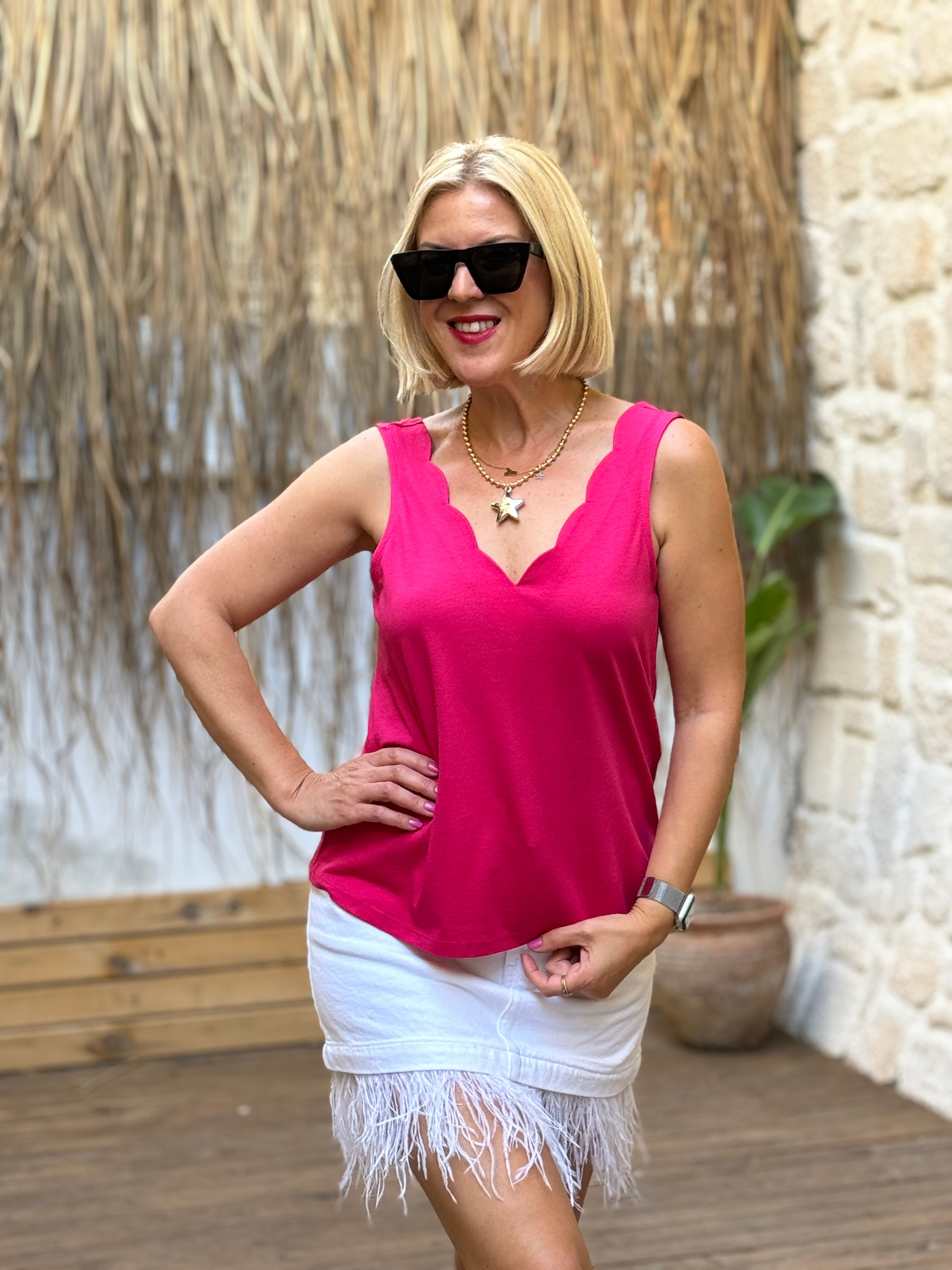 Mirena Askılı Bluz