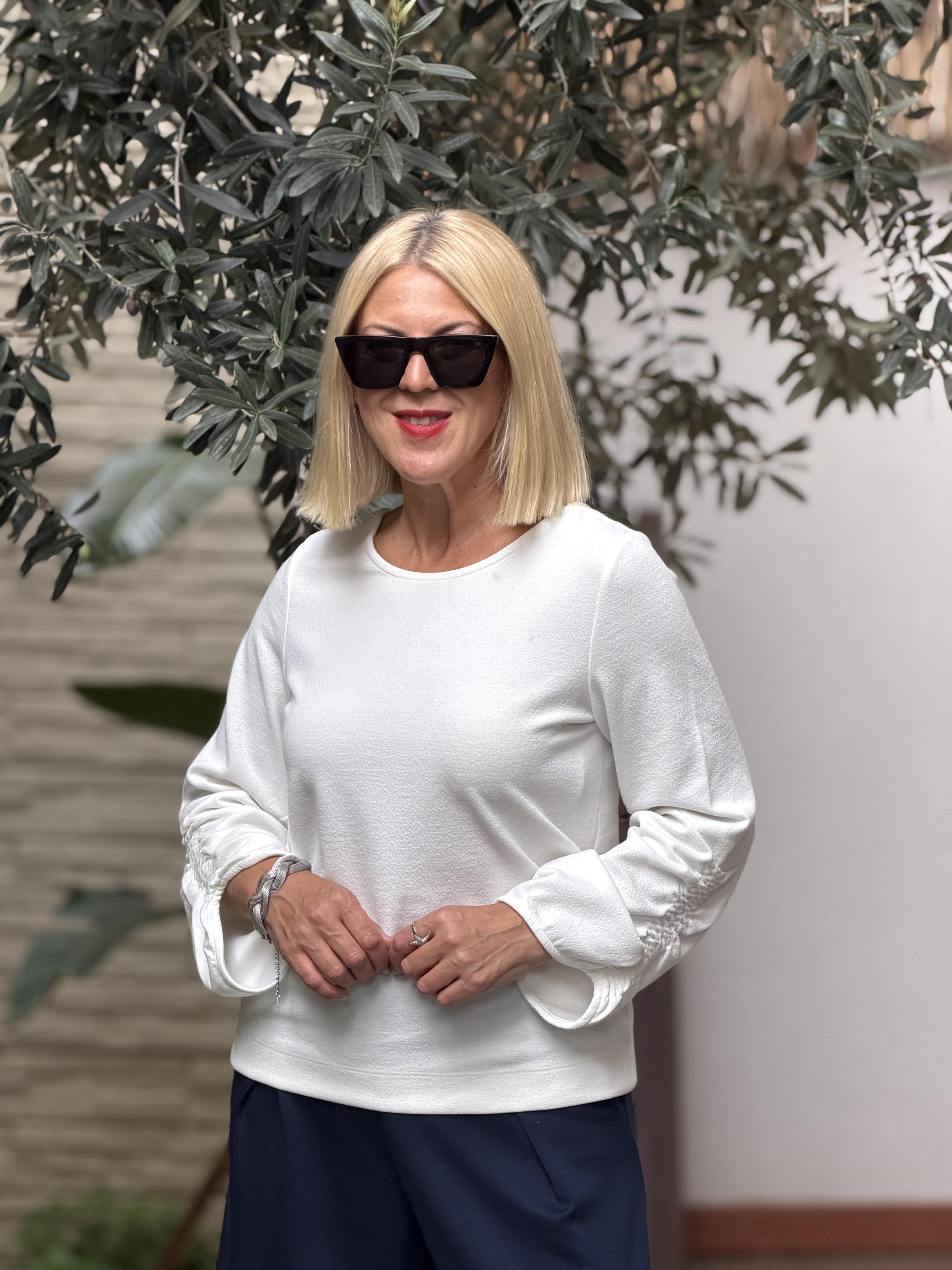 Clarity Bluz - BEYAZ