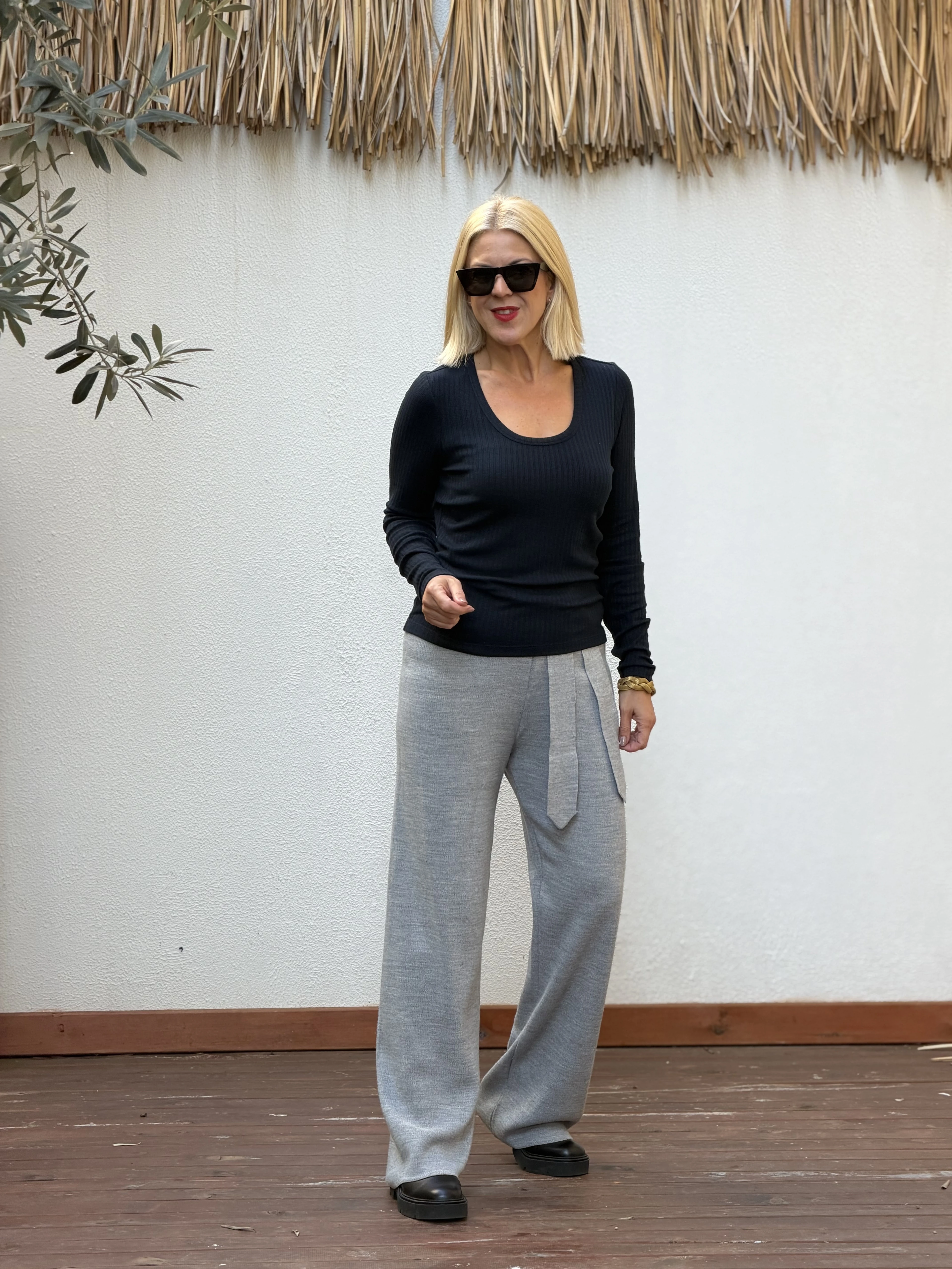 Sidita Bisiklet Yaka Bluz