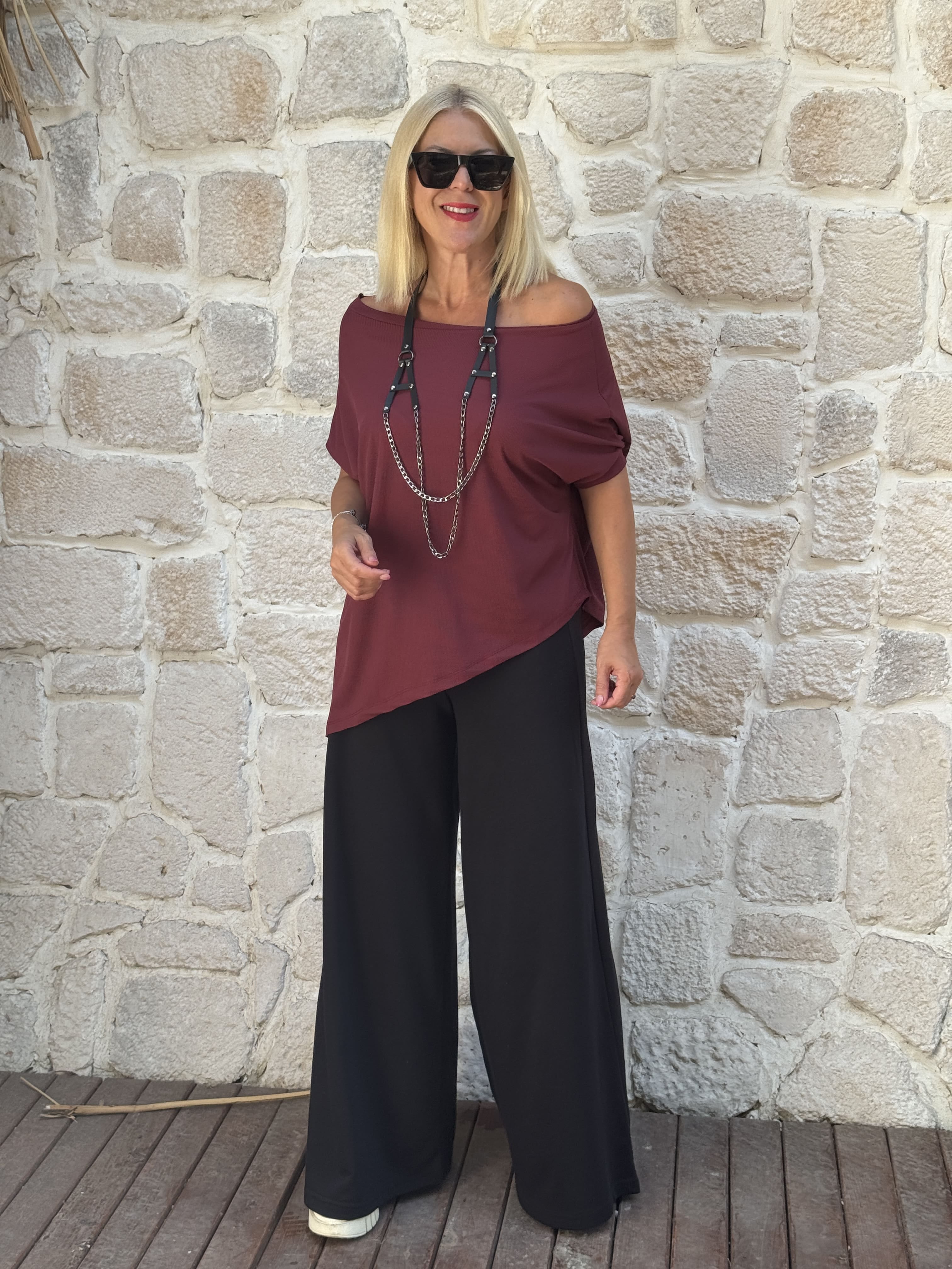 Nuit Bluz Liora Pantolon ve Orenda Kolye Kombin 