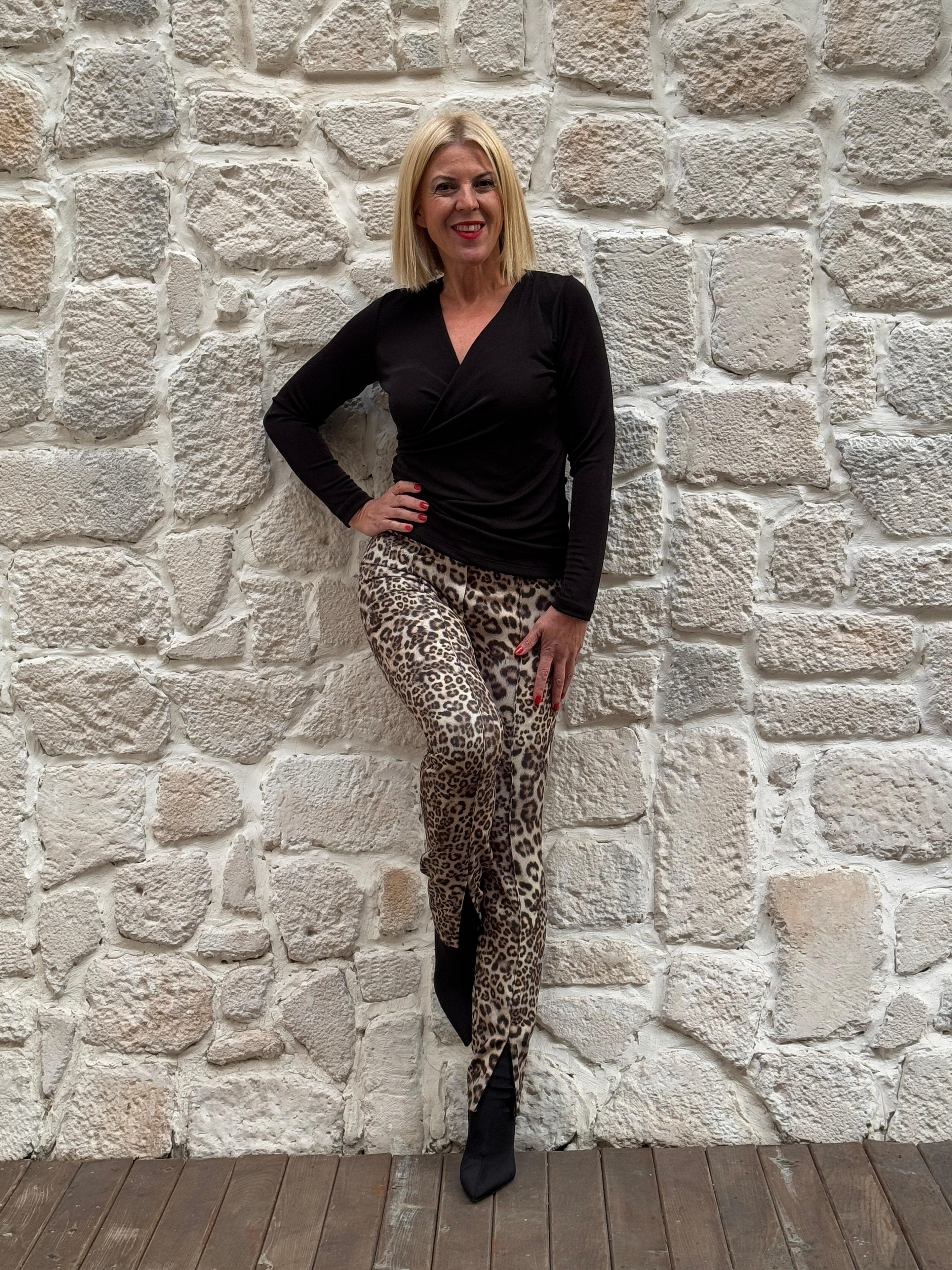Mileno Leopar Pantolon