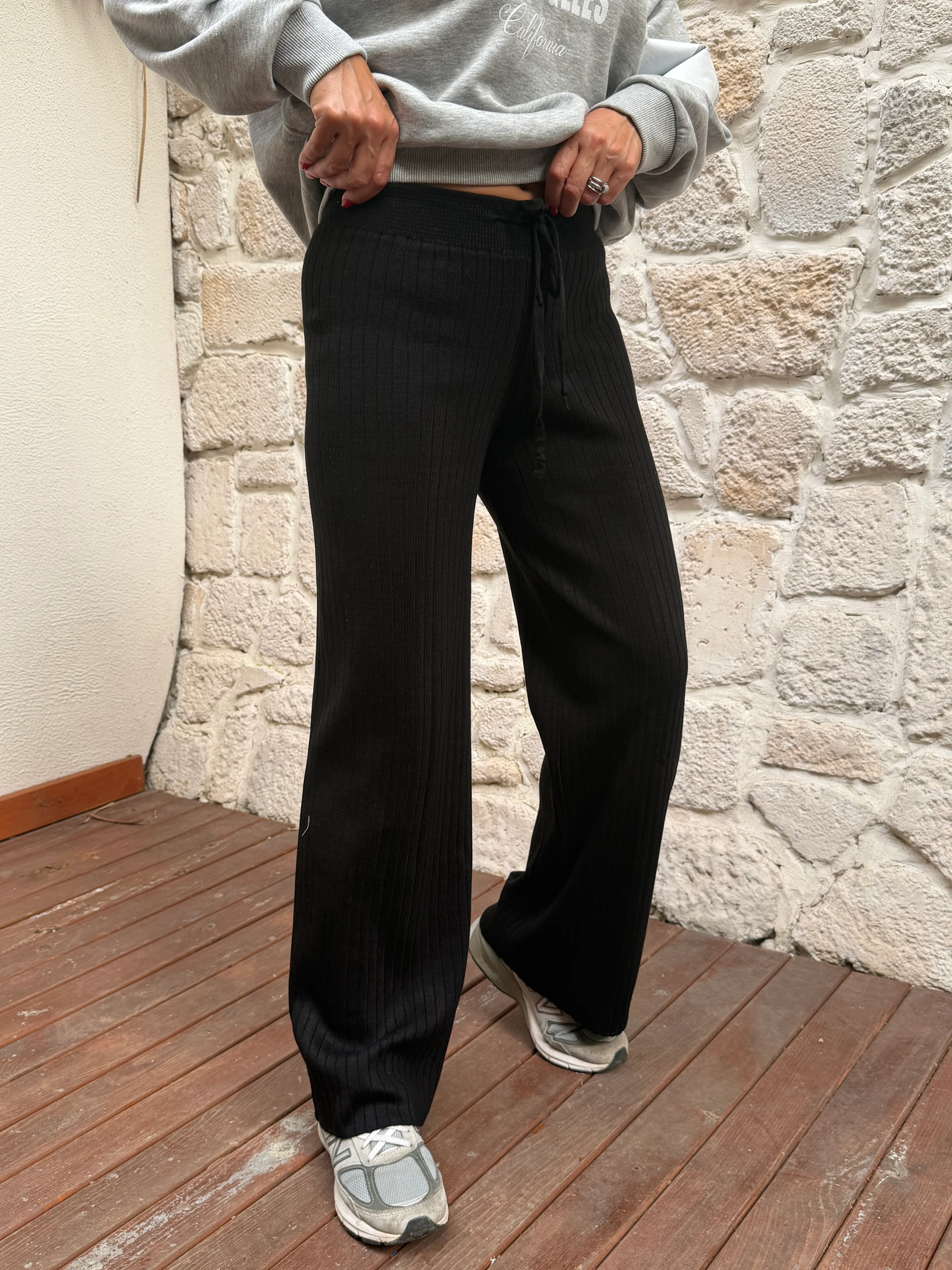 Ribella Pantolon - SIYAH