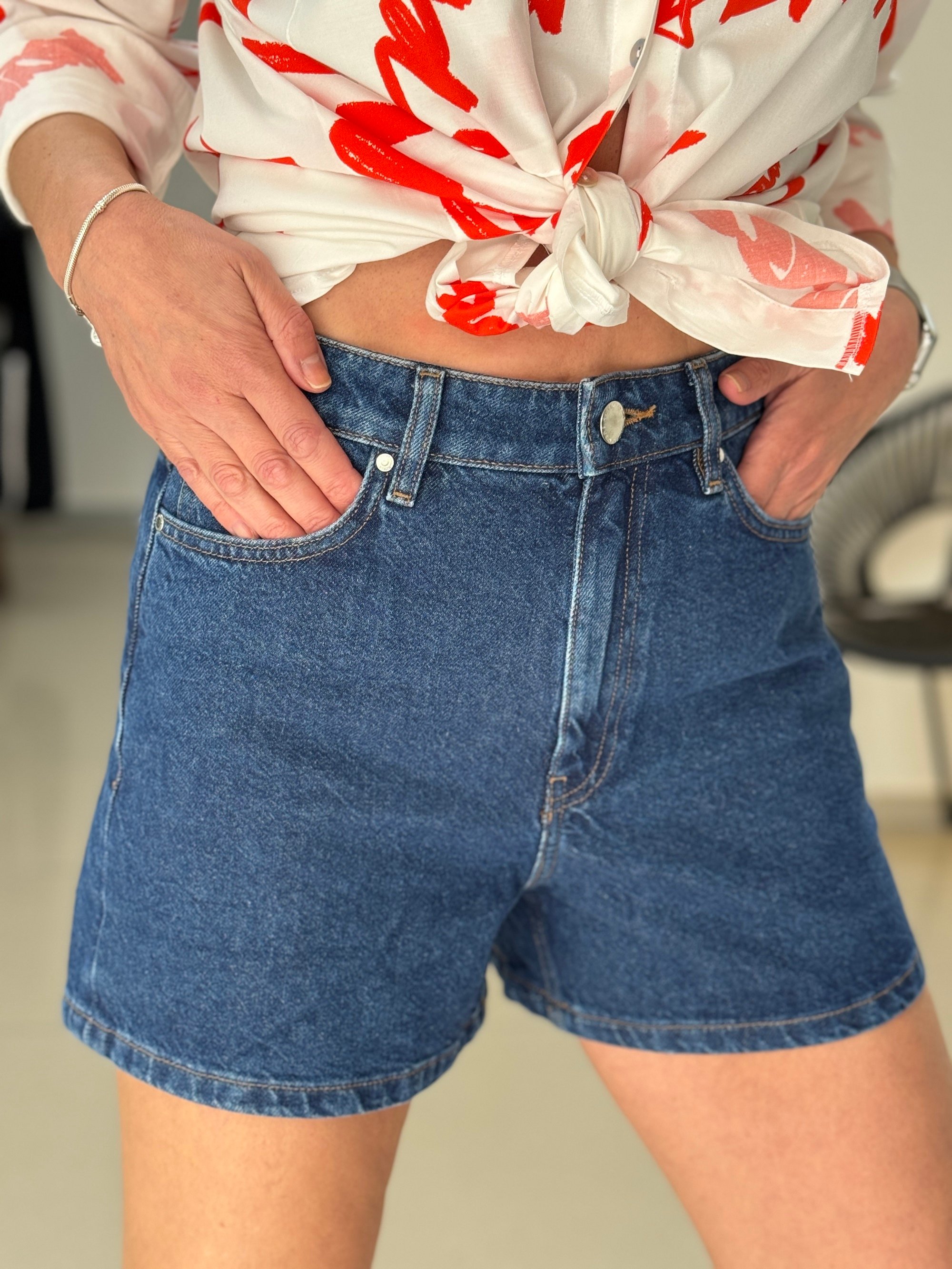 Alter Denim Şort - MAVI