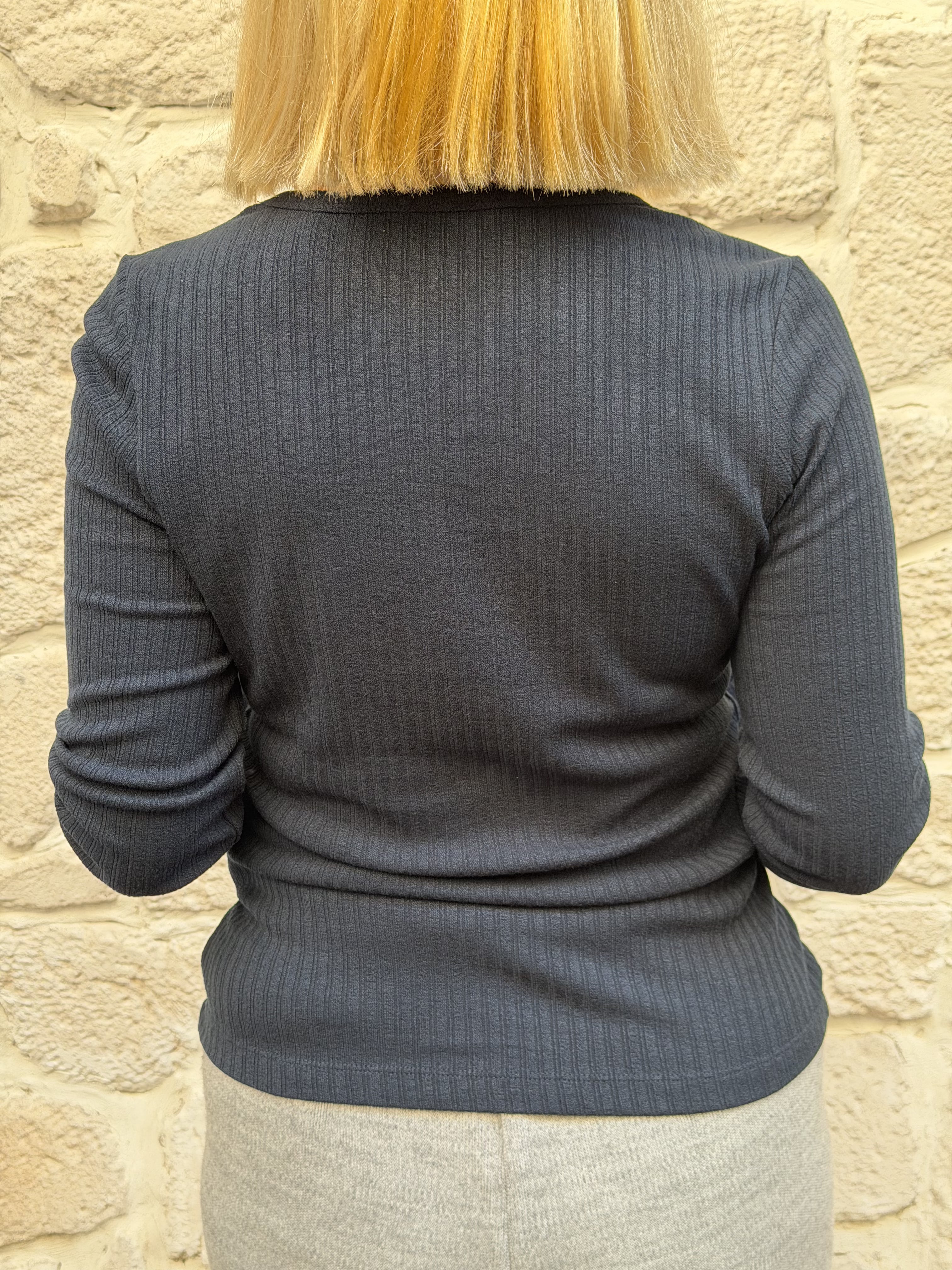 Sidita Bisiklet Yaka Bluz