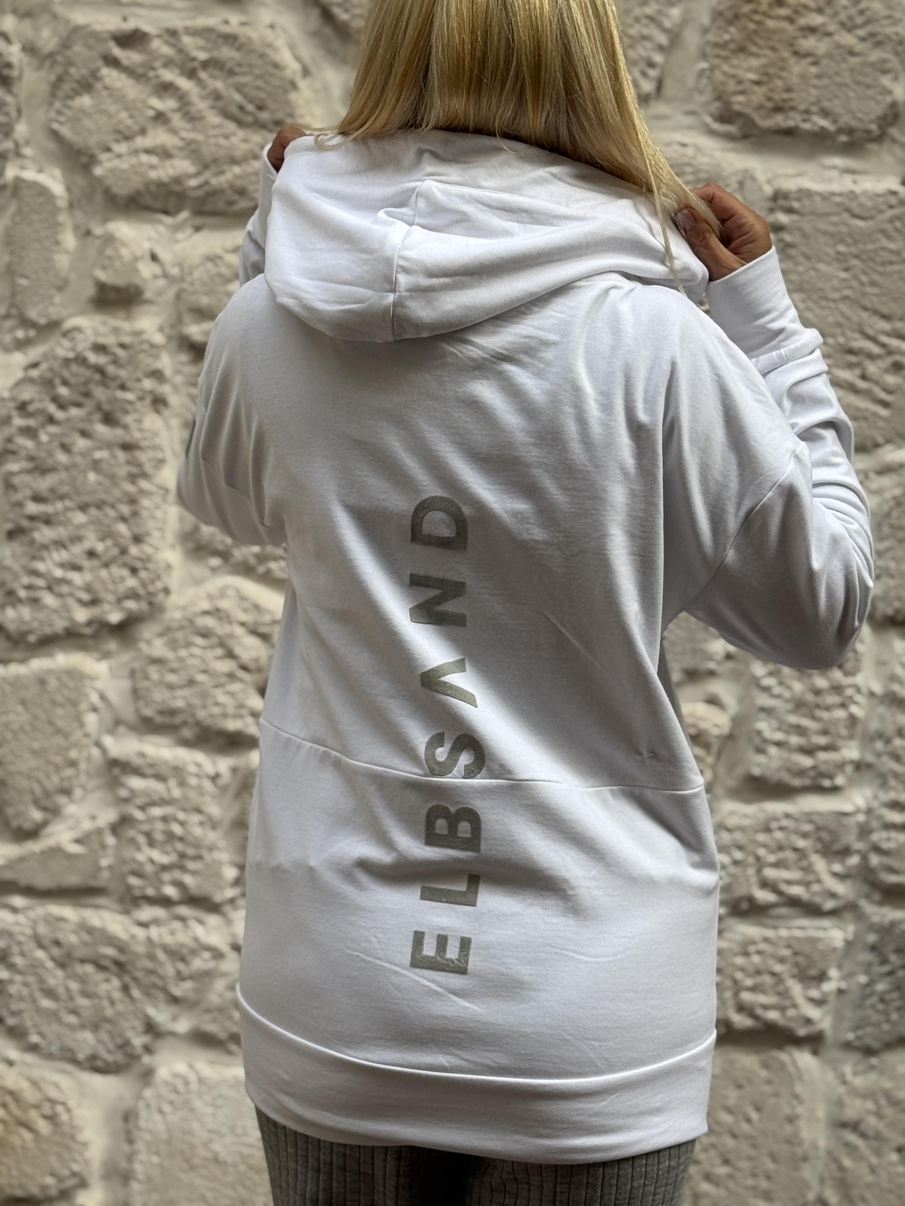 Olveo Kapüşonlu Uzun Sweat Ceket