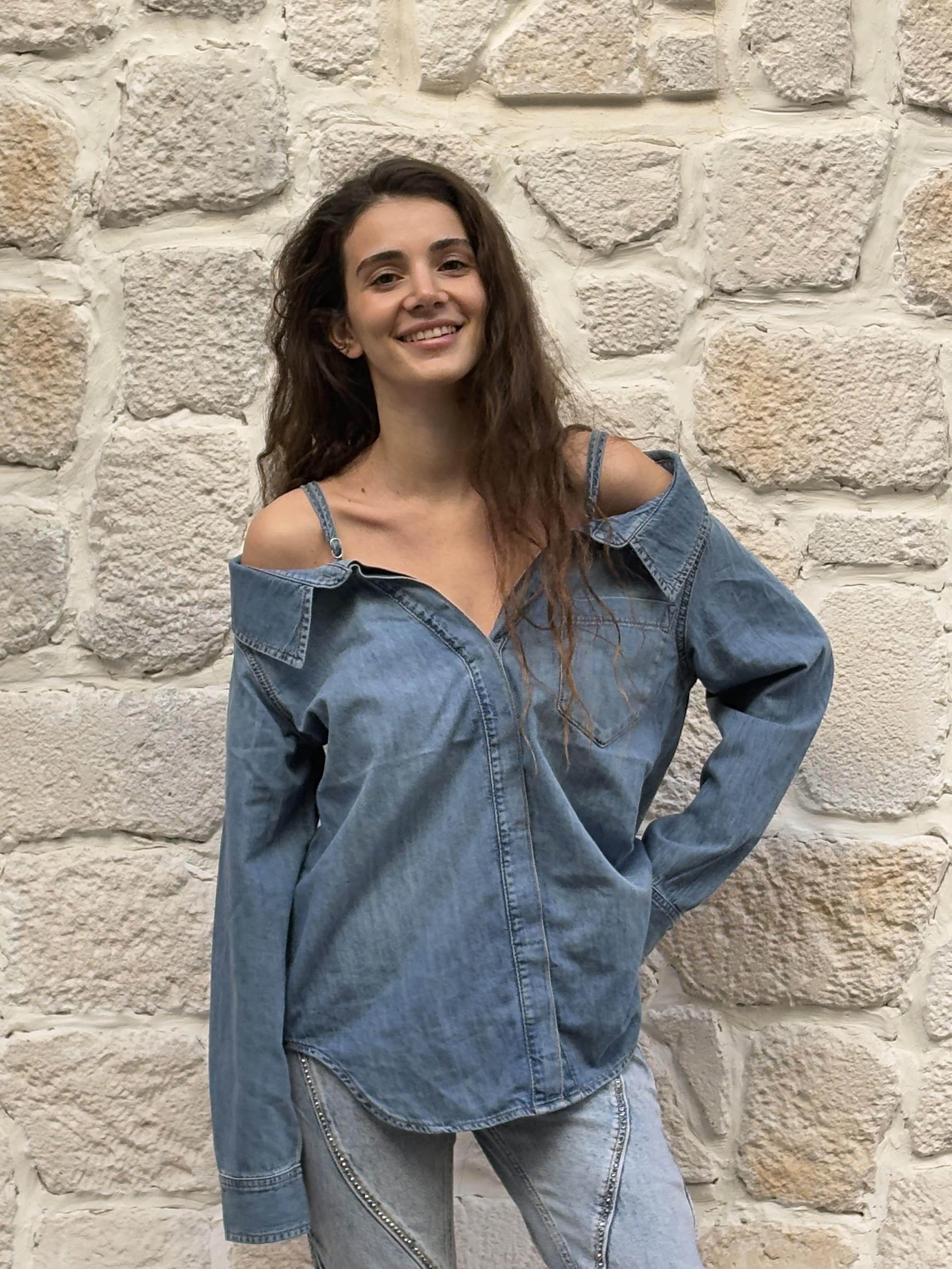 Adriana Jean Tasarım Gömlek