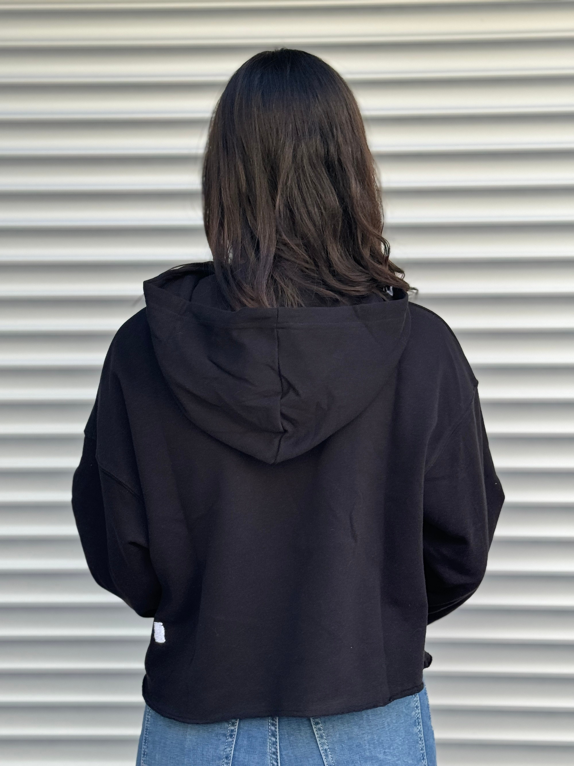 City Kısa Kapüşonlu Sweat