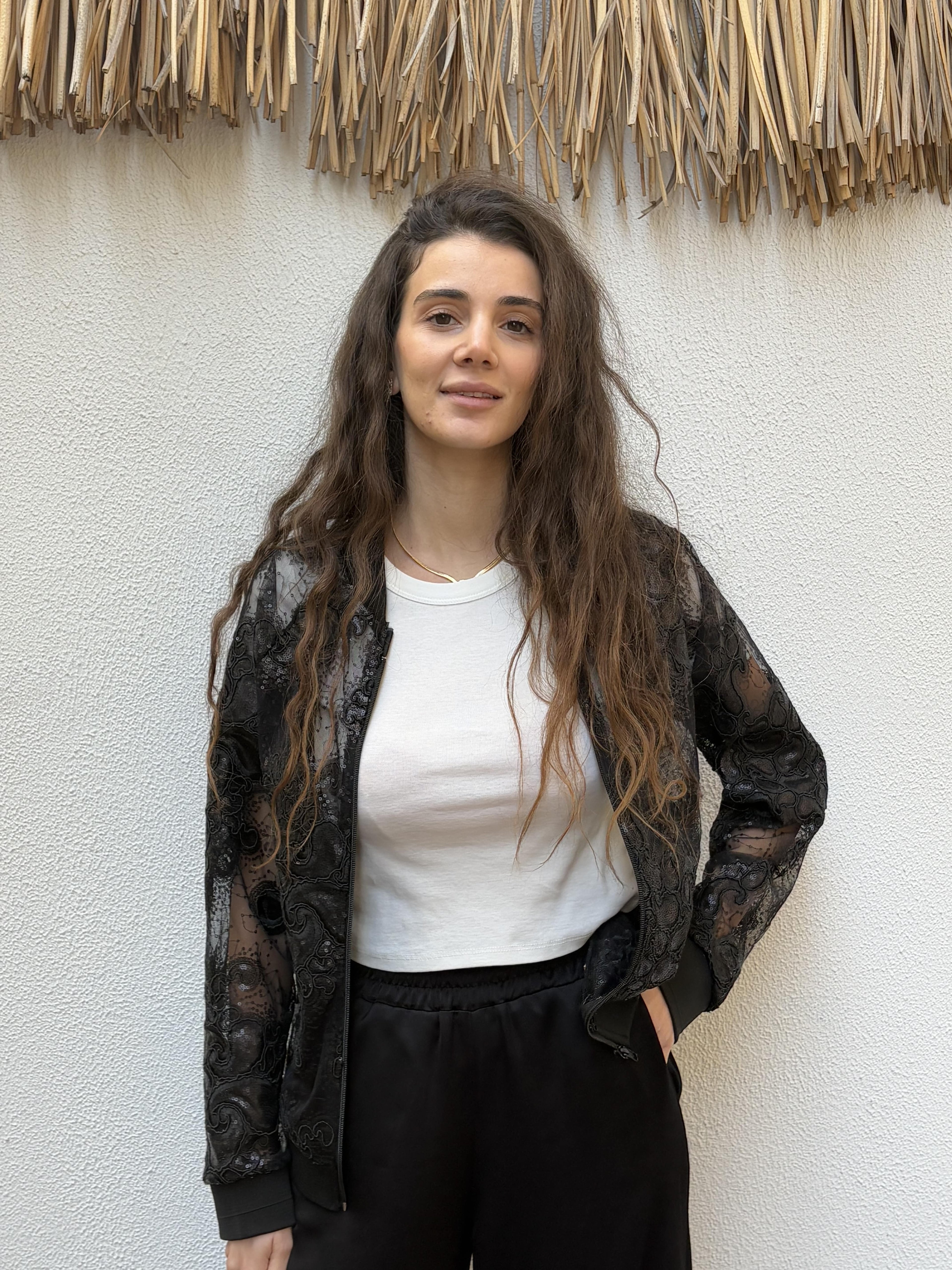 Aura Saten Pantolon