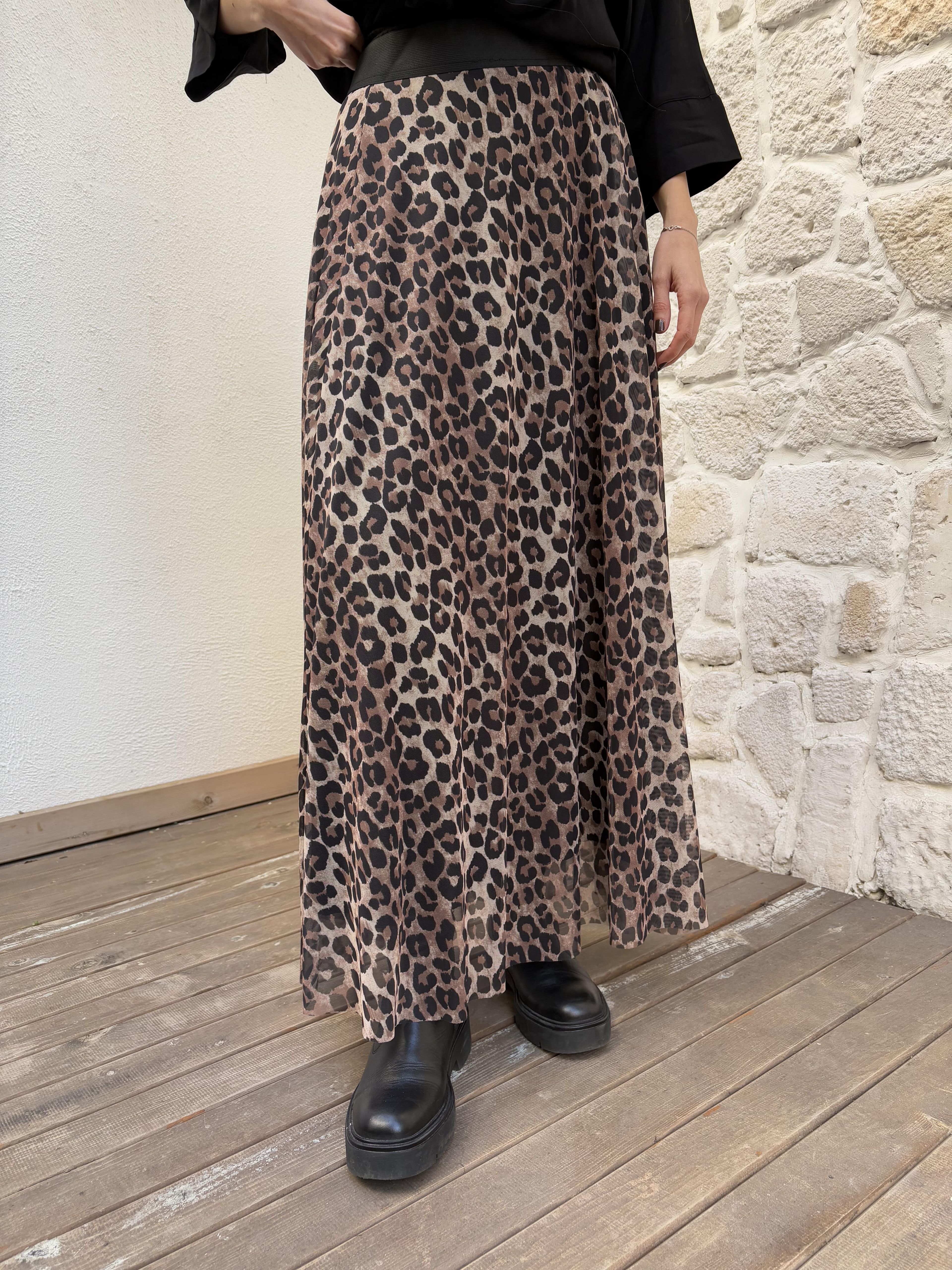 Leopar Tül Etek - LEOPAR