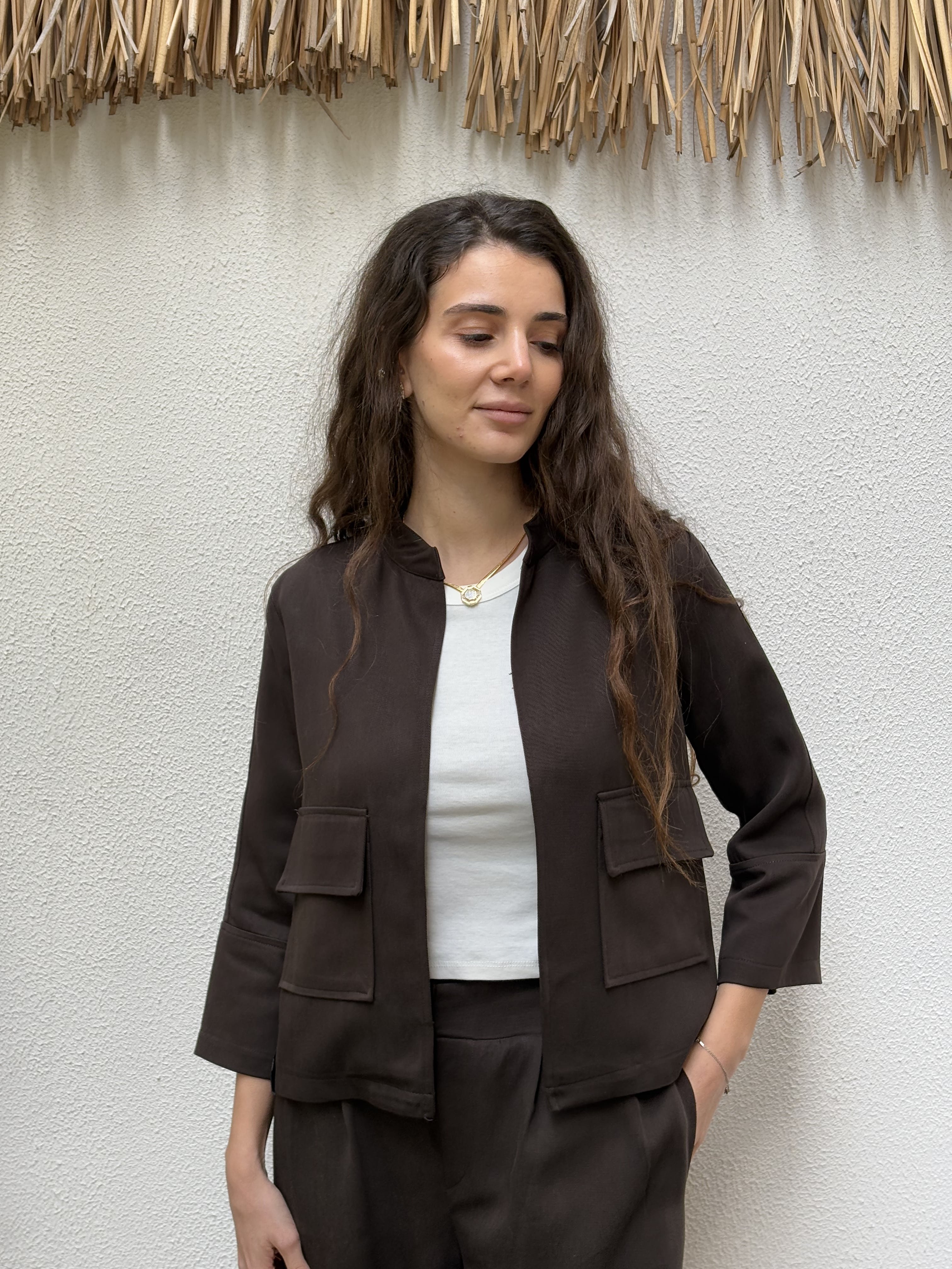 Elysia Ceket - KAHVE