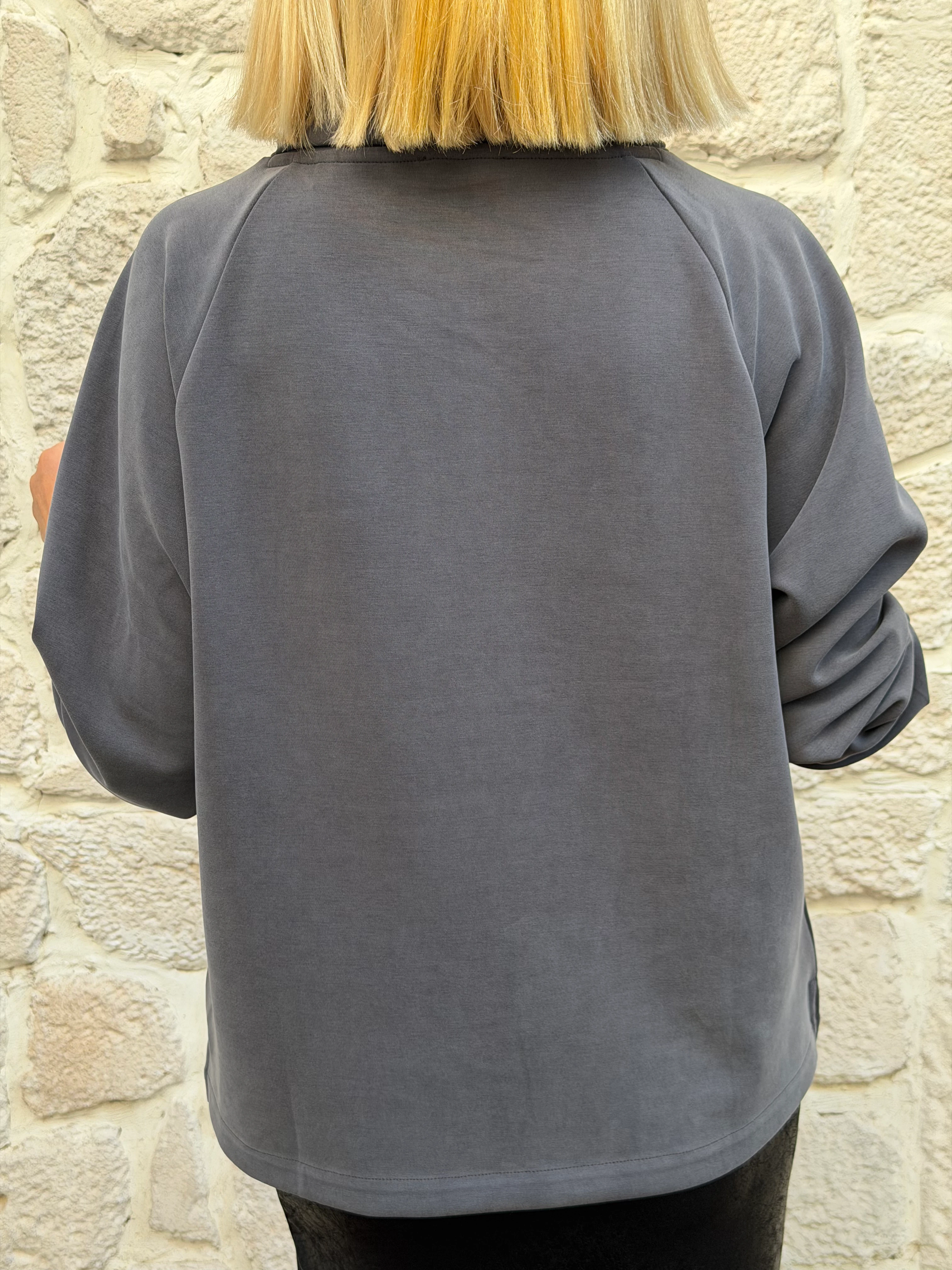 Eleno Dik Yaka Sweat