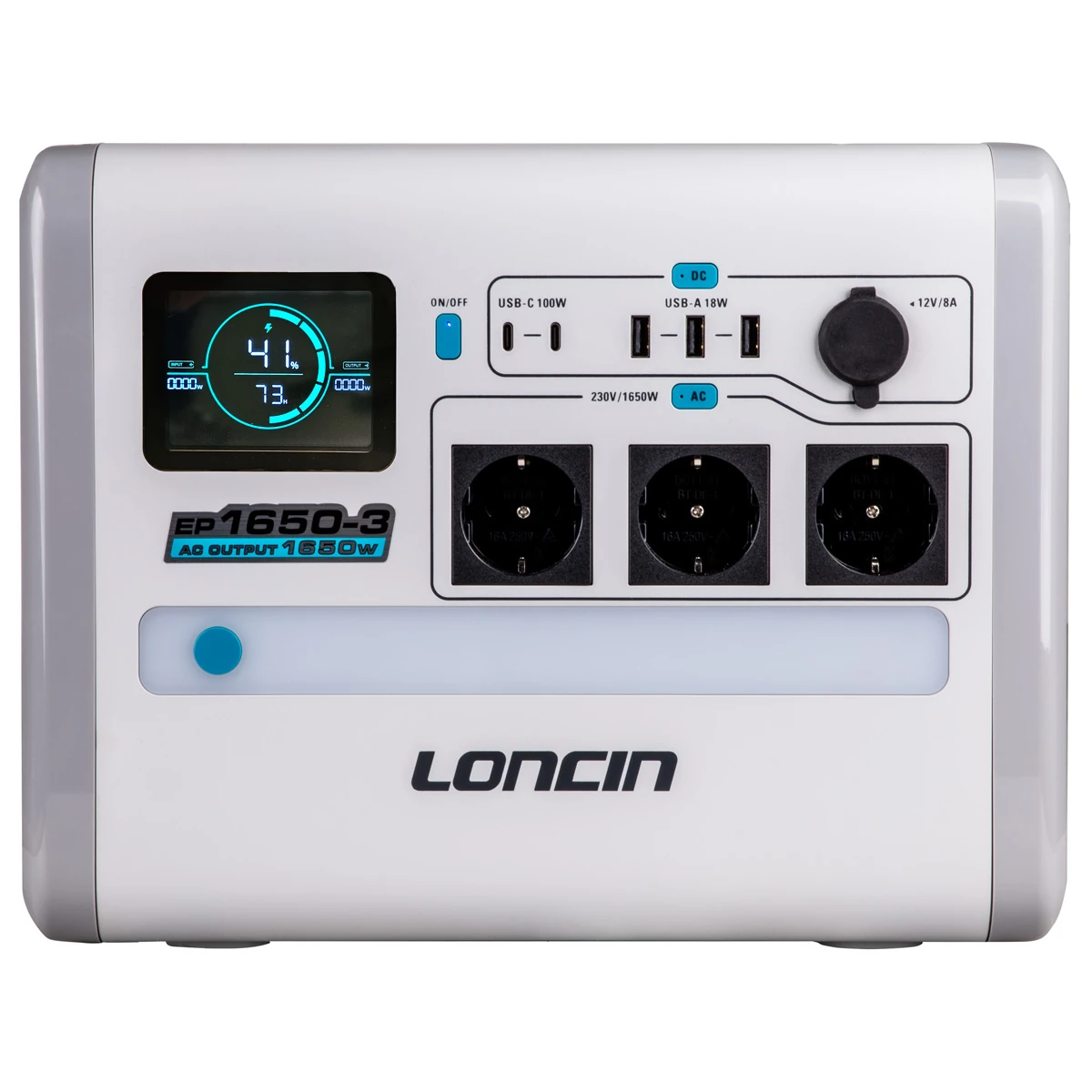 LONCİN EP1650-3 TAŞINABİLİR GÜÇ İSTASYONU 1024Wh