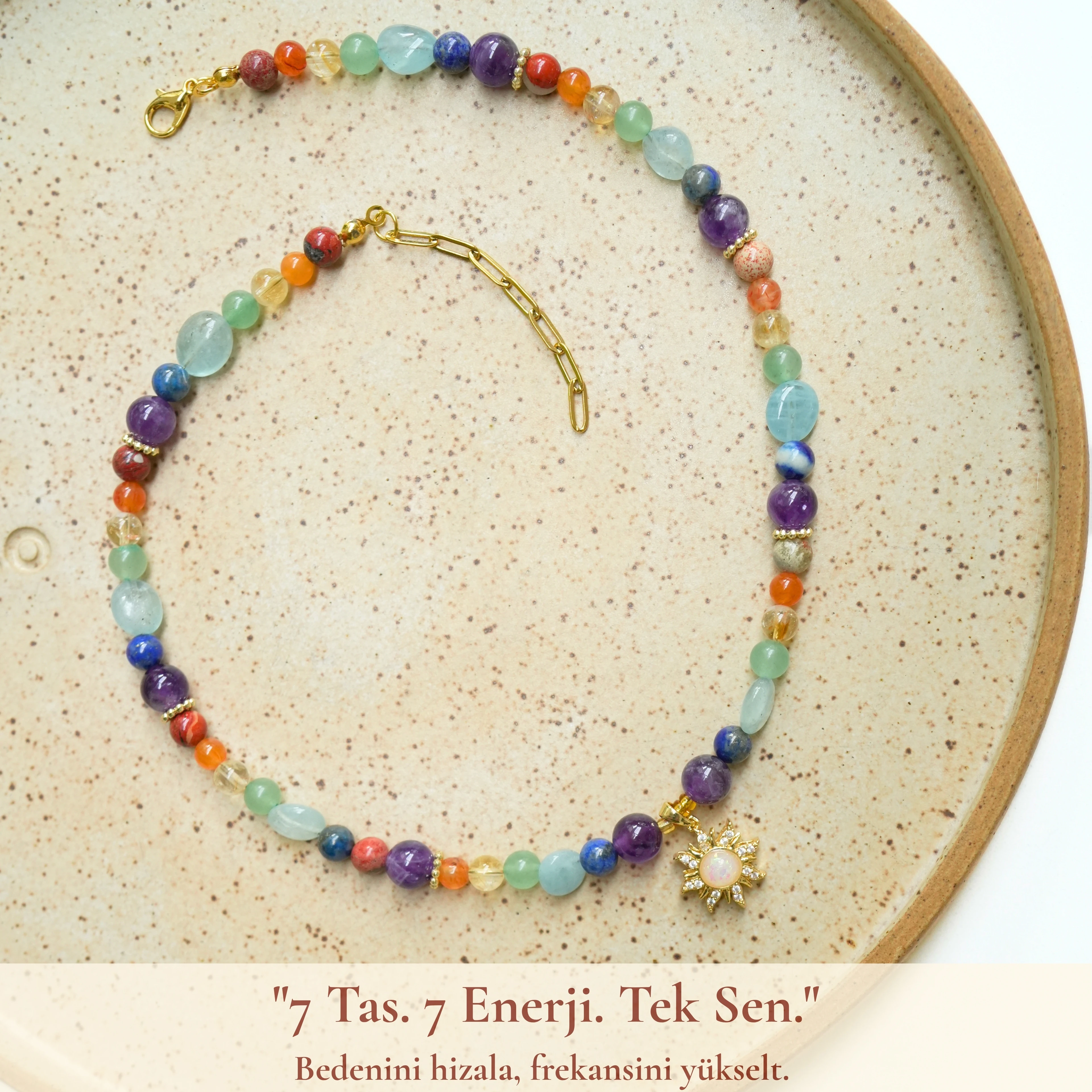 7 Çakra Kolye
