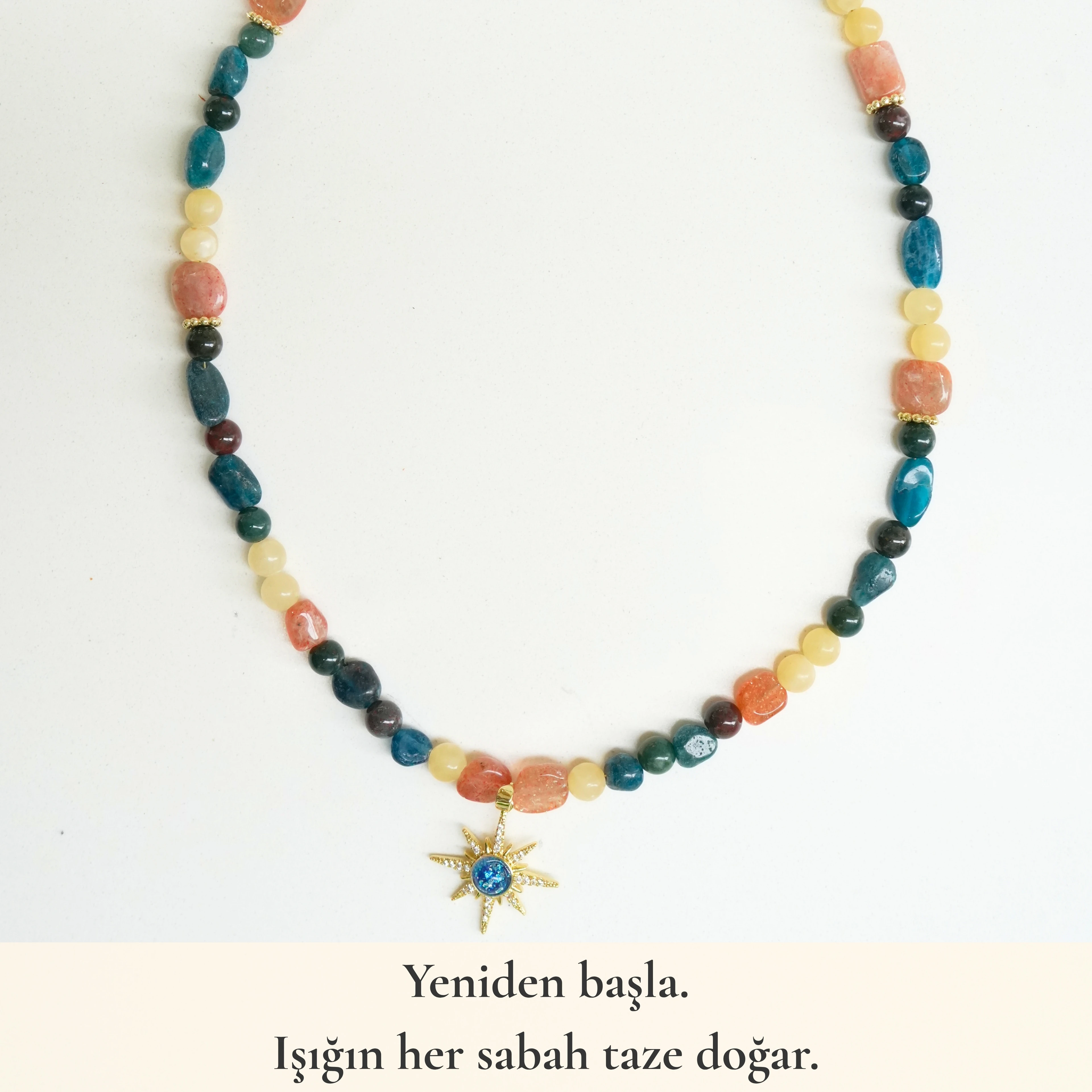 Güneşle Doğ Kolyesi