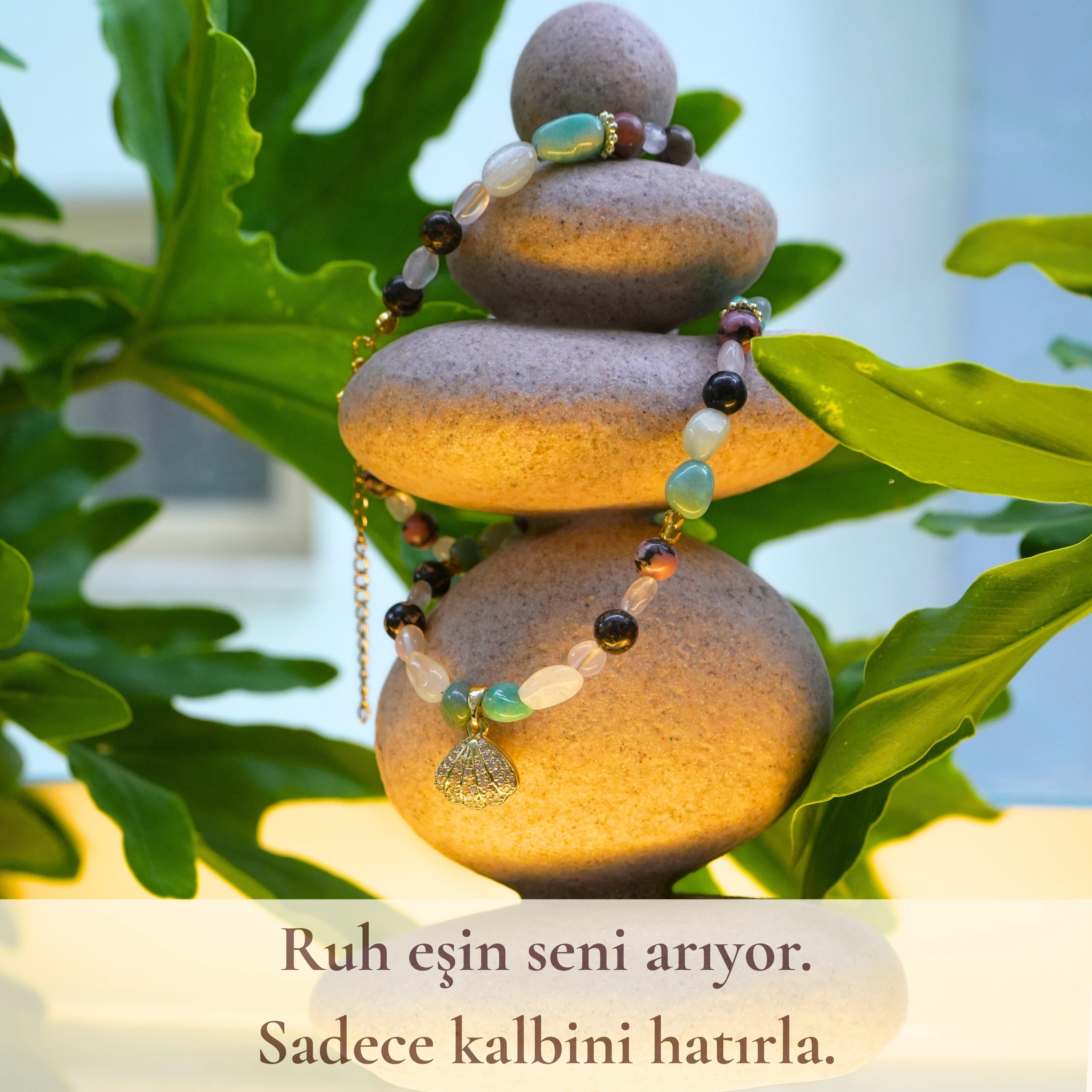 Ruh Eşi Frekansı Kolyesi