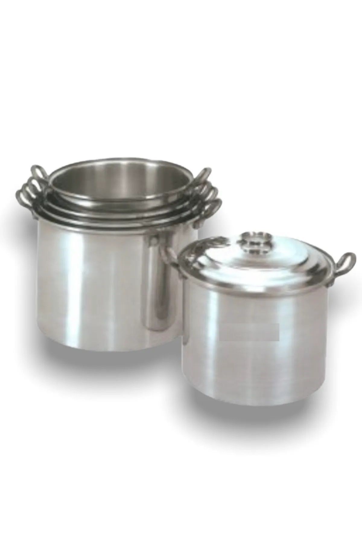 Alüminyum Soba Kazanı Çamaşır Kazanı Mısır Kazanı 22,50 Litre 36 Cm