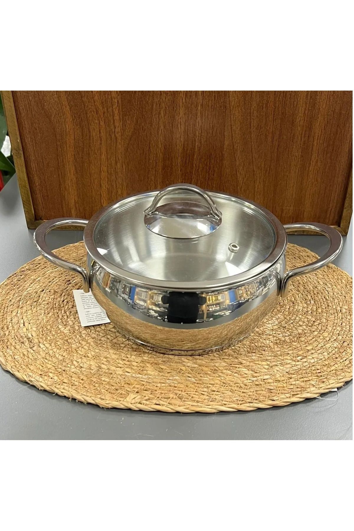 Bella tel kulp 18x10 güveç tencere 2,5 litre