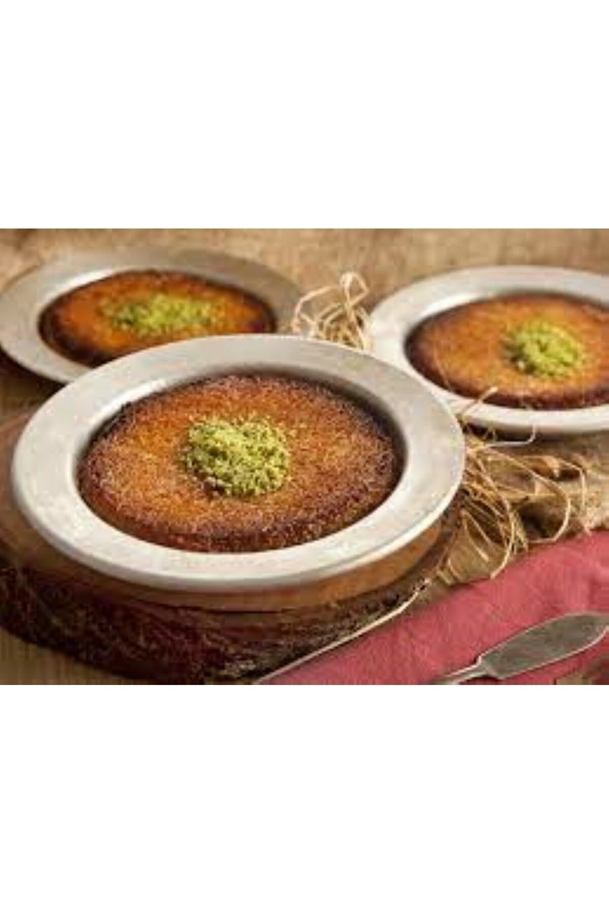 Künefe Kadayıf Pişirme Tabağı Künefe Tepsisi