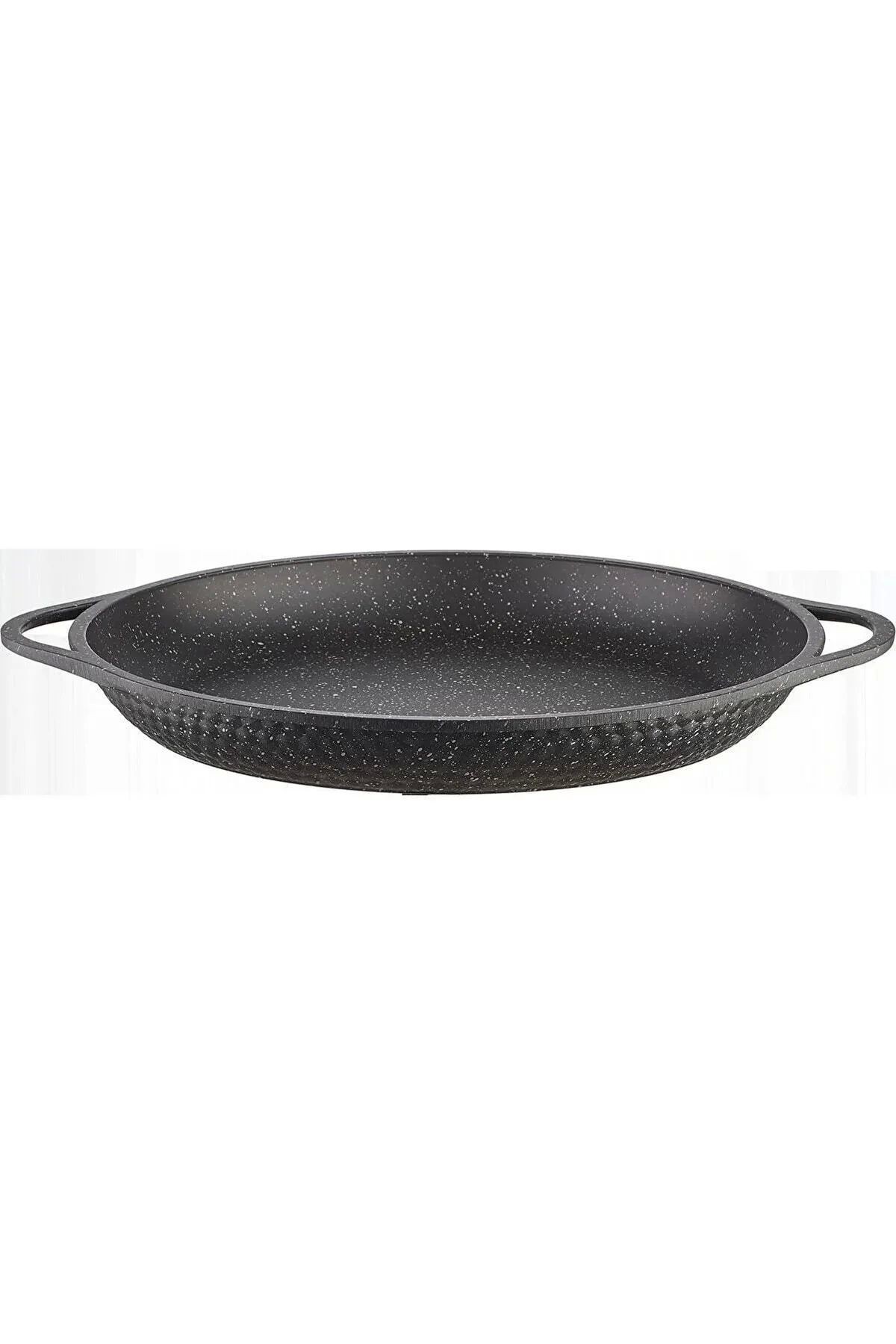 Granit Döküm Gözleme Saç Kavurma Tavası 36 Cm