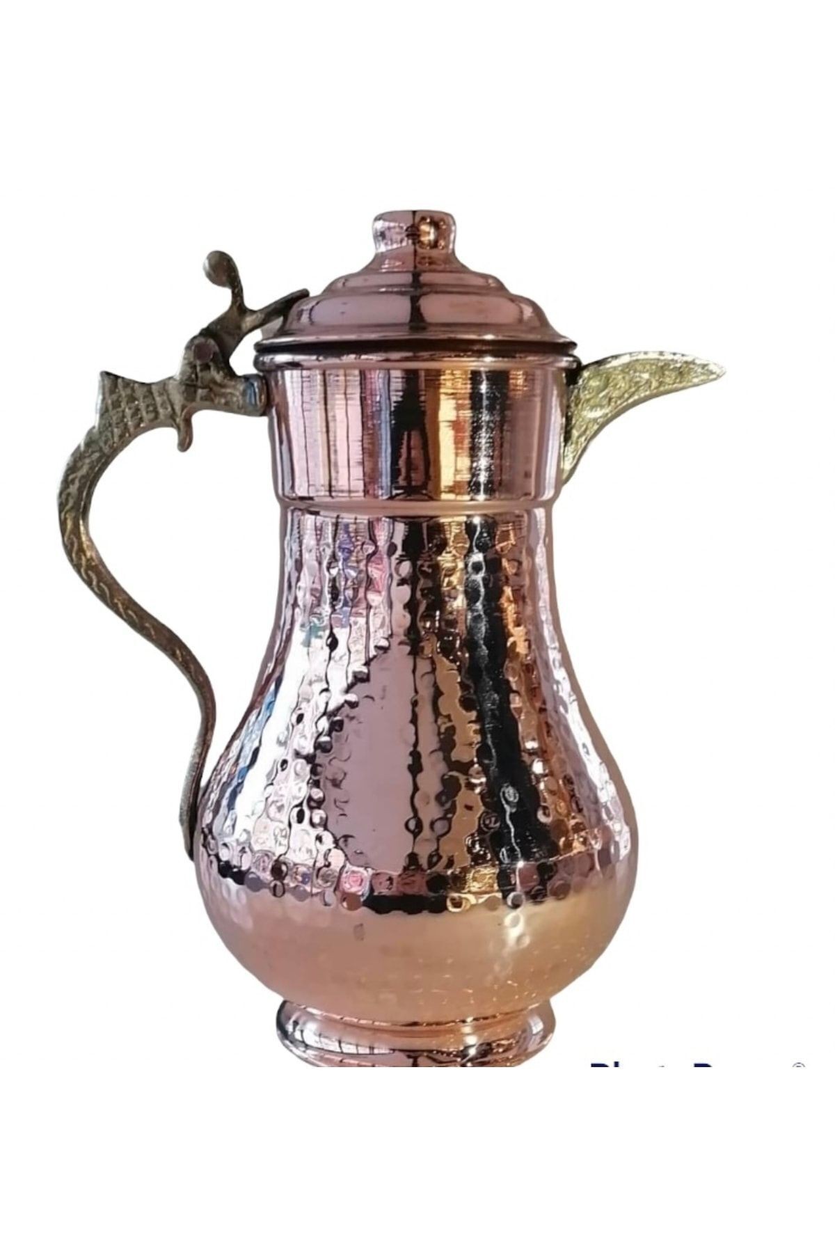 Dövme Bakır Sürahi (EL YAPIMI)