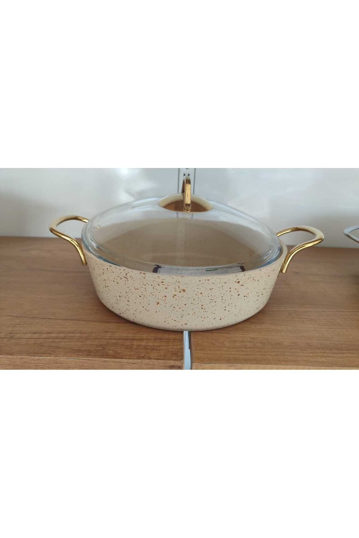granit gold 30 basık tencere