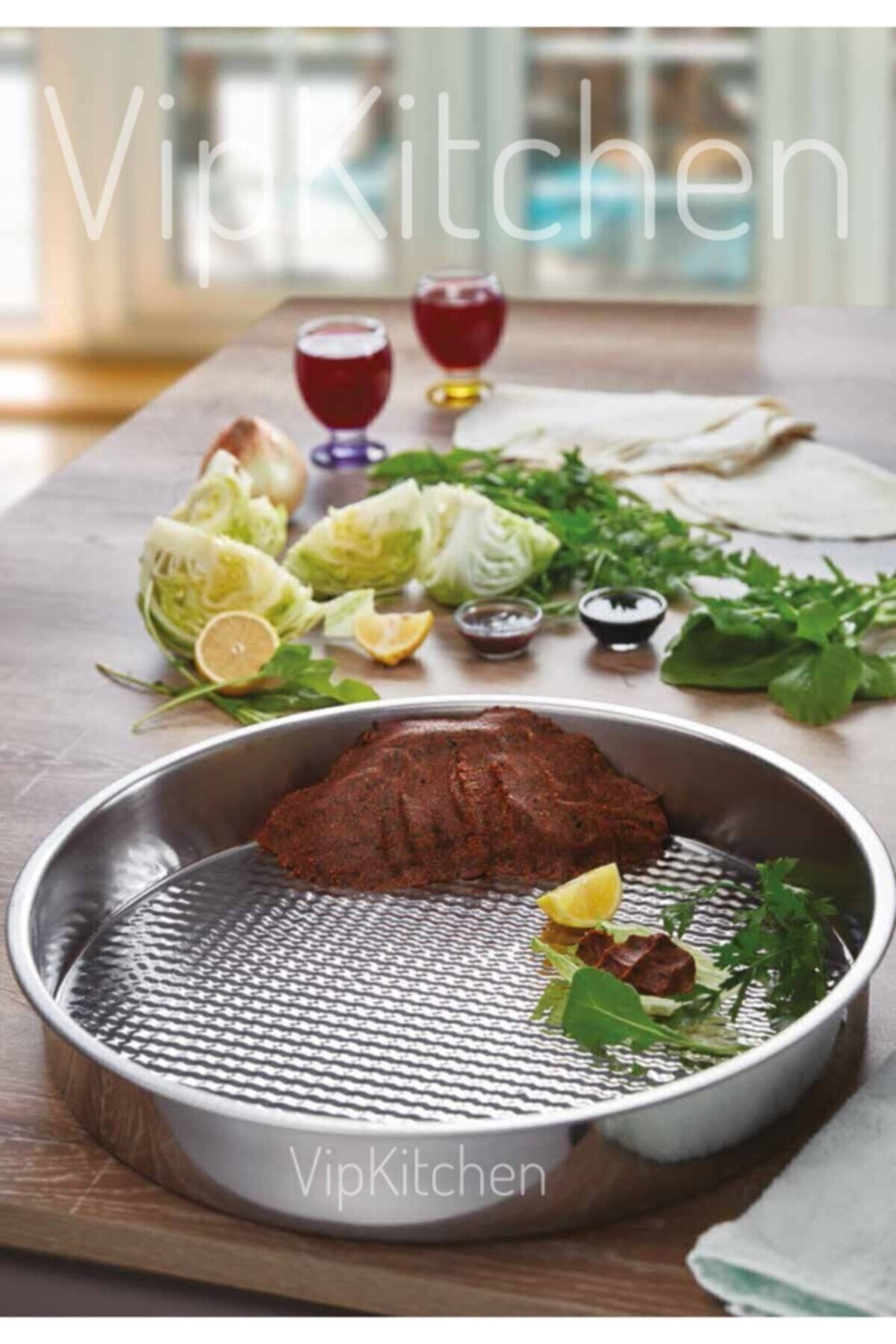 Çiğköfte Tepsisi Lüx 39 Cm