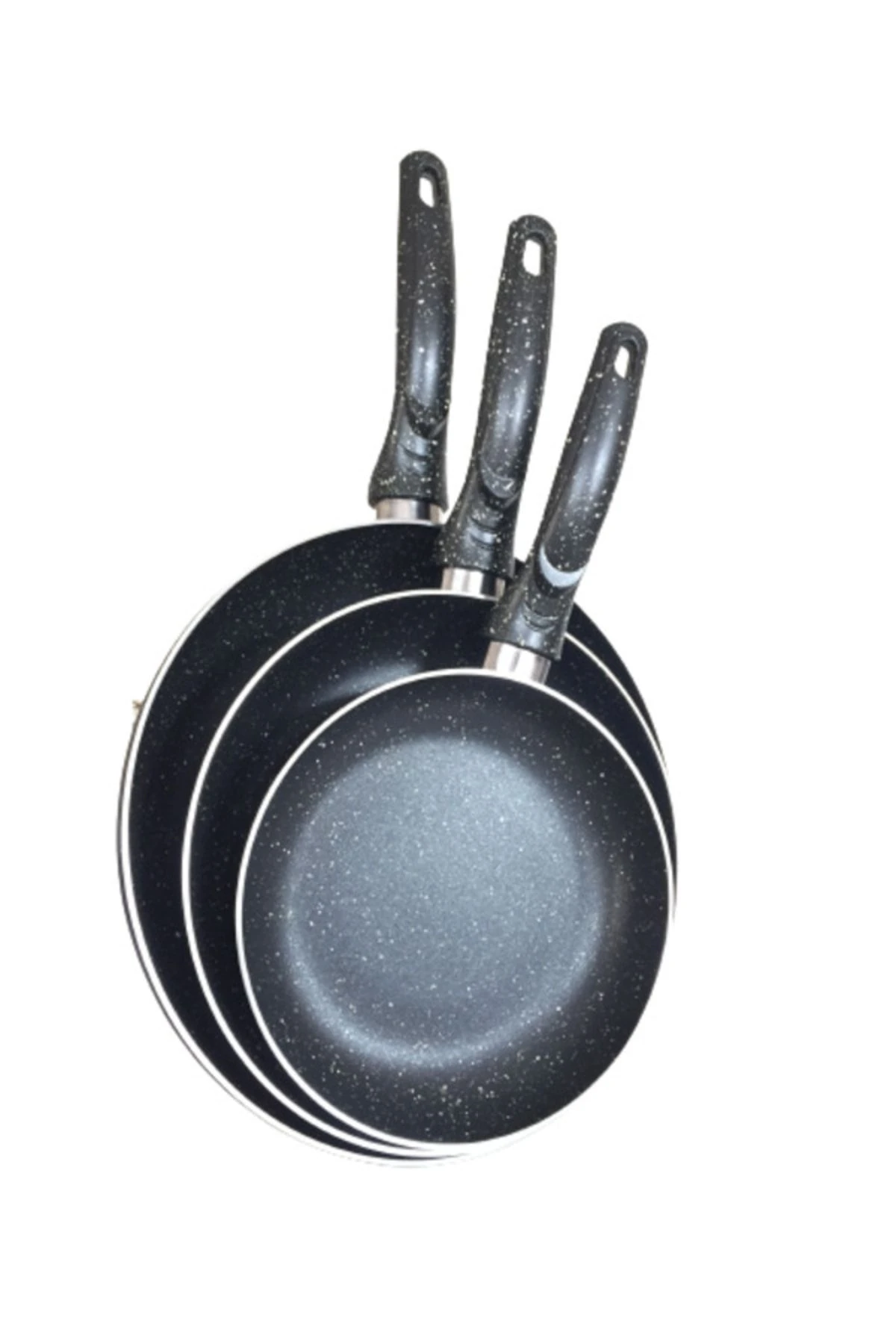 Kalitesi Kartef 18-22-26 Cm 2.2 Mm Kalınlıkta Tava Seti