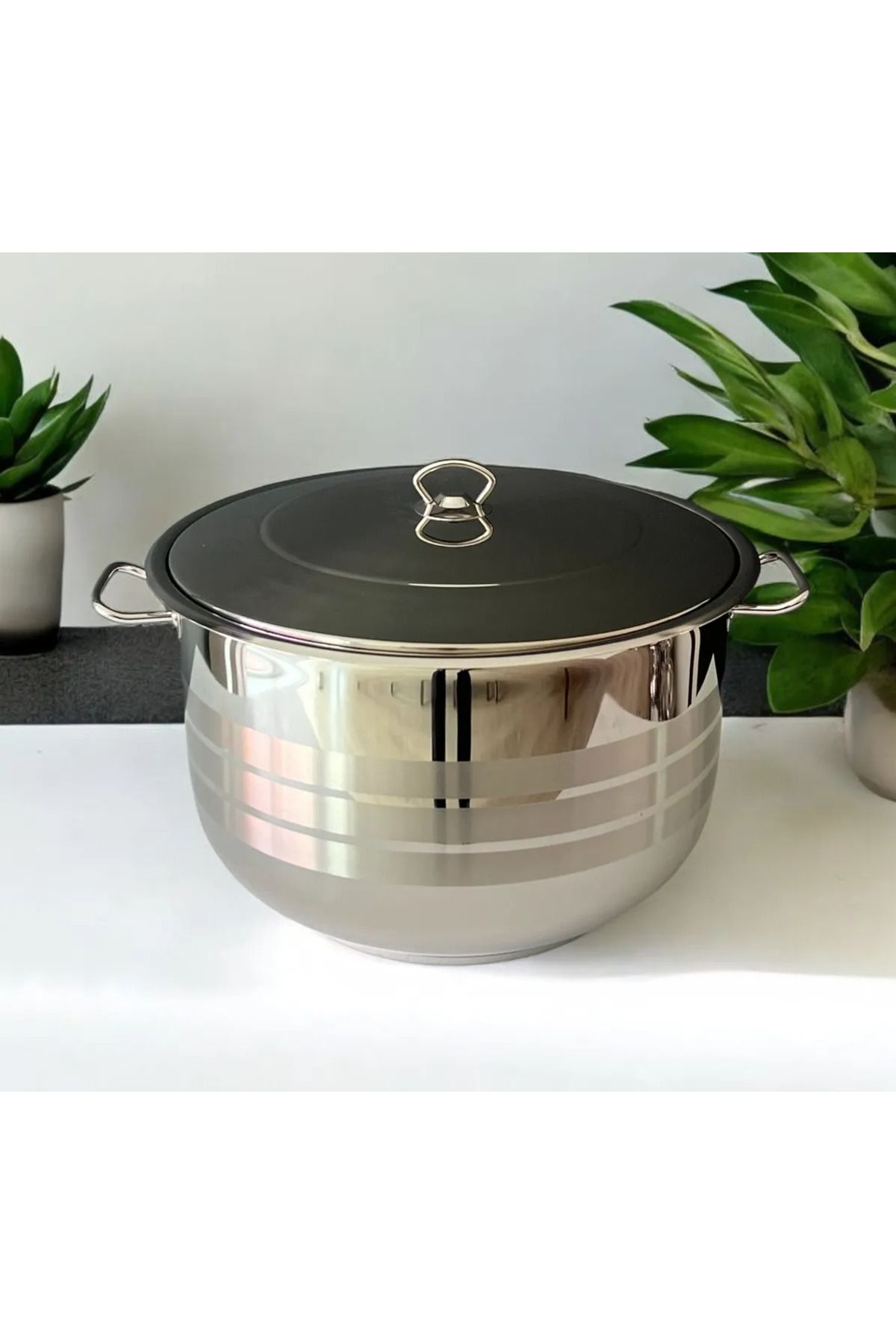 Flavia Derin Tencere Metal Kulplu 34×22
