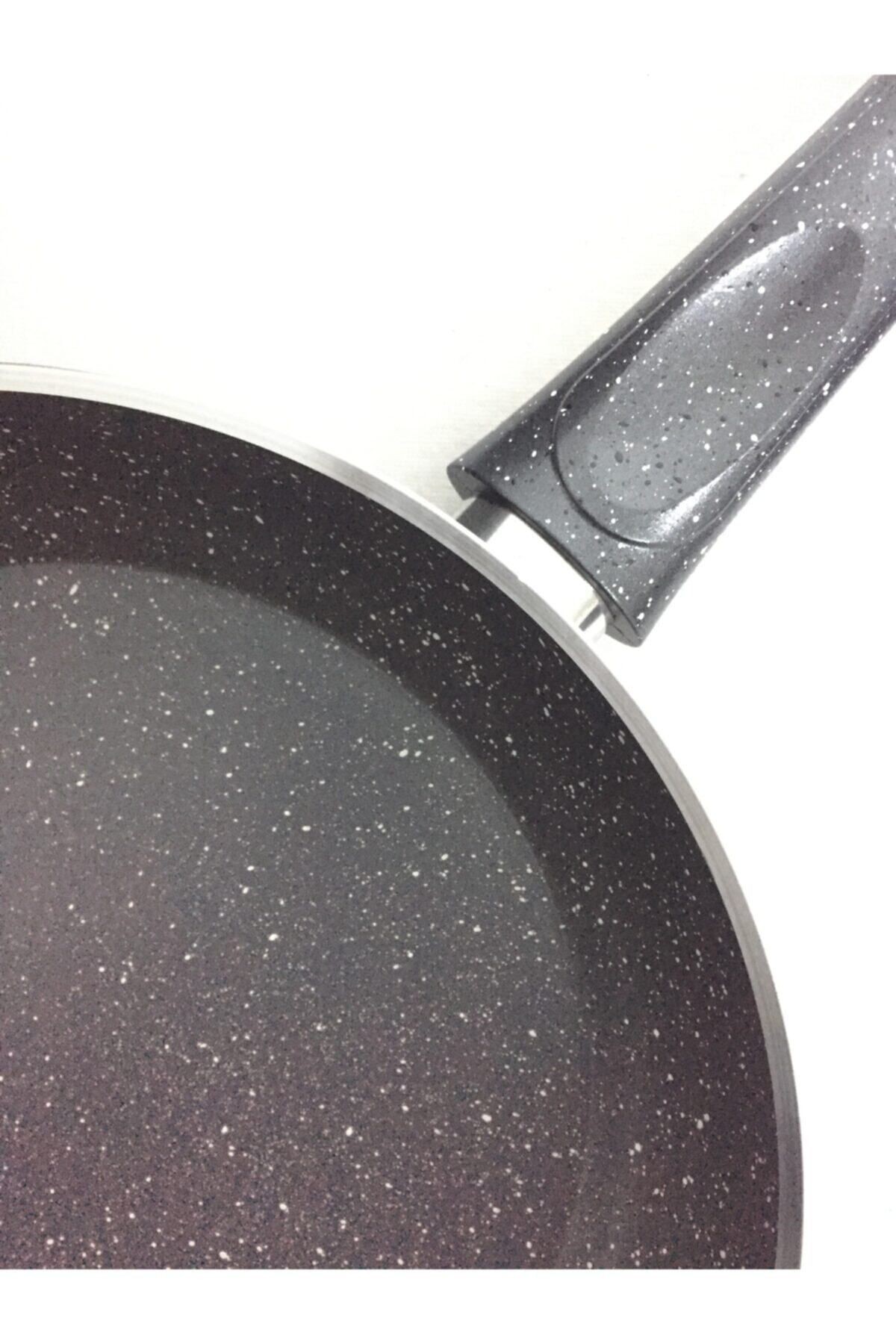Modern Ve Şık Tasarımlar 7 Parça Ezme Granit Tencere Set (4mm Kalınlığında Granit)