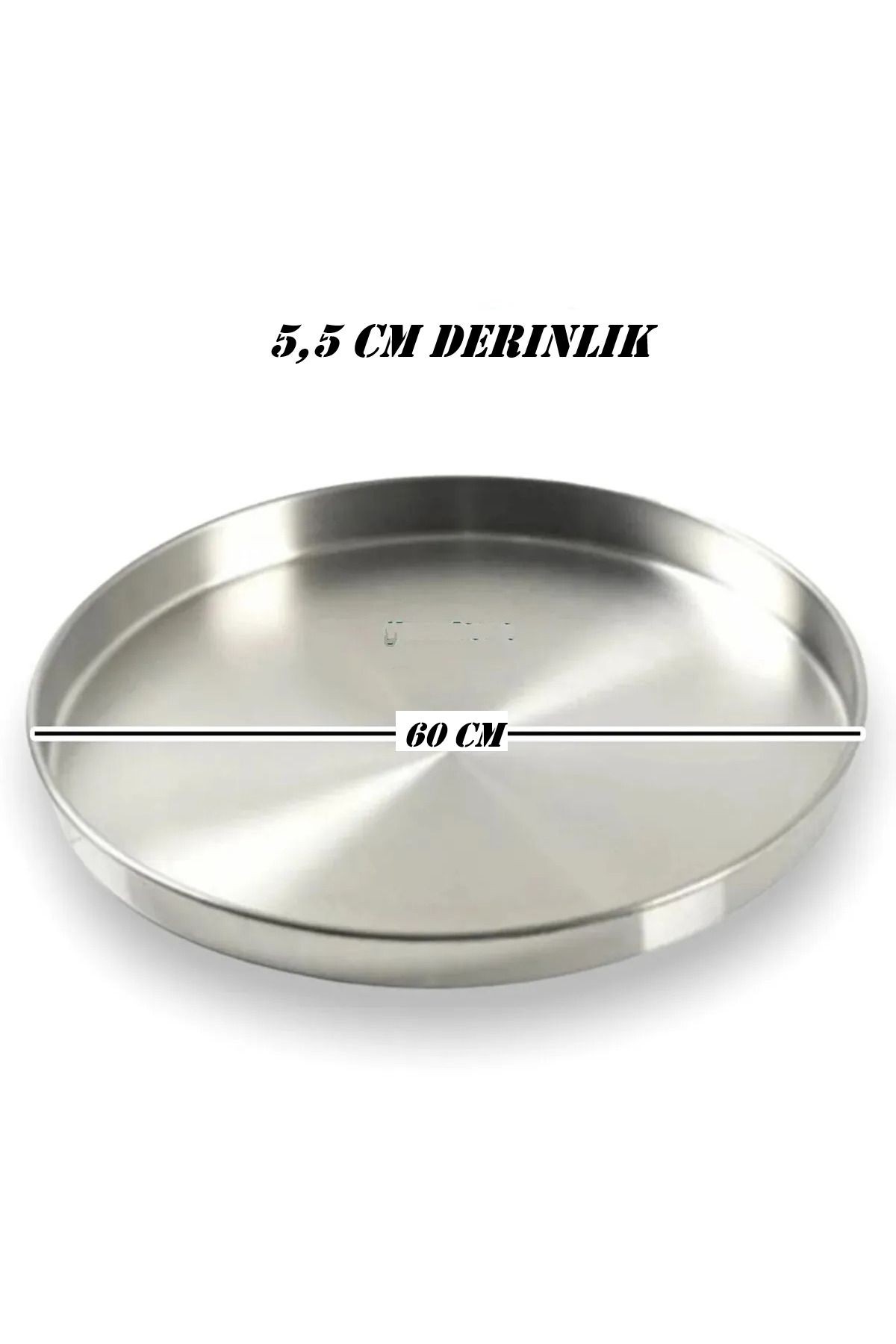 Alüminyum baklava börek salça pekmez ve fırın tepsisi 60 cm