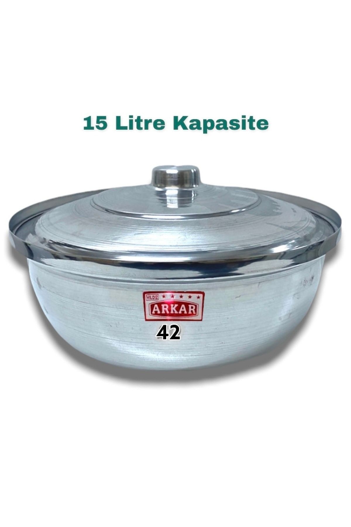 Alüminyum Helvane Tencere 15 Litre 42 Cm