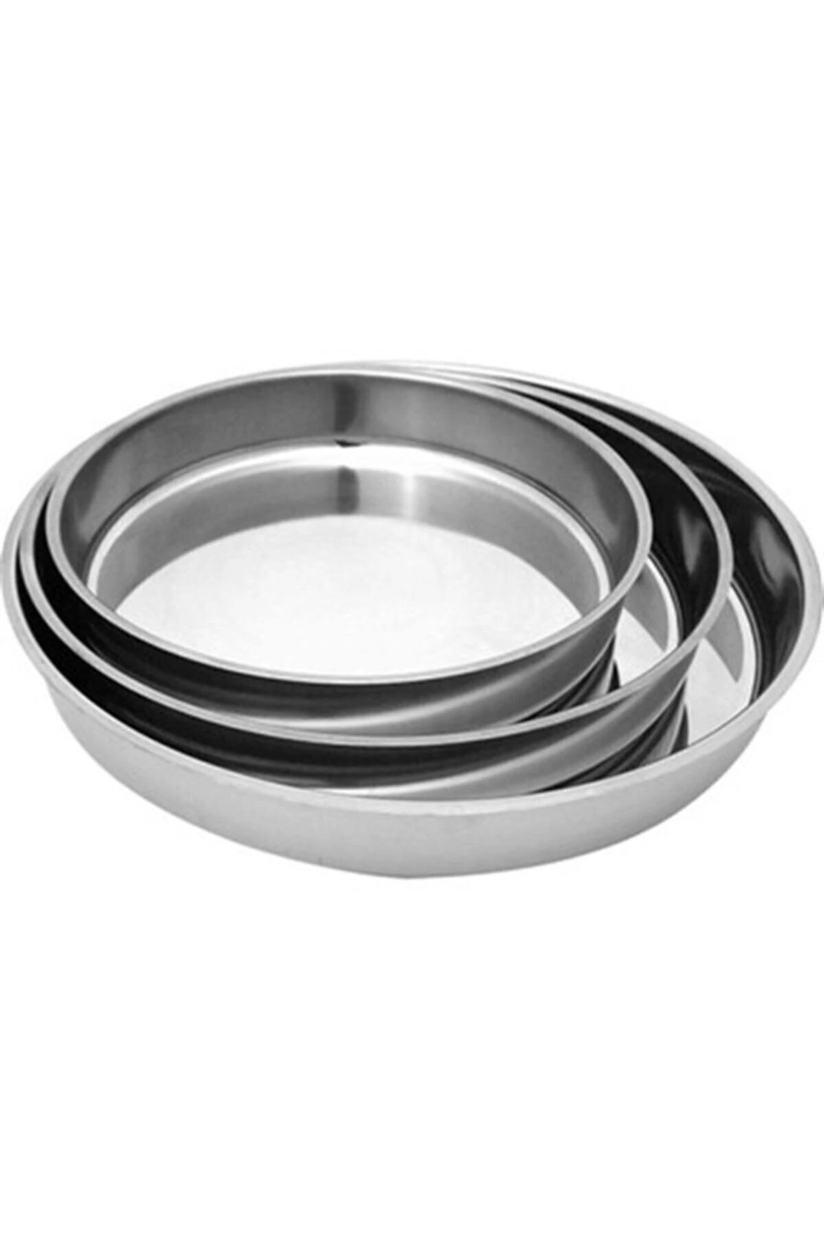 Fırın Tepsisi 3 Lü Set Tepsi Çelik Tepsi
