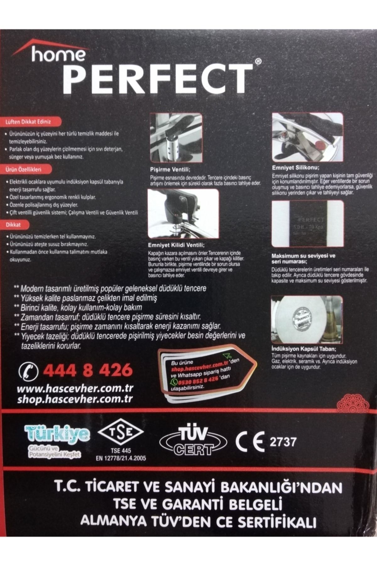 5lt Güveç Model Düdüklü Tencere