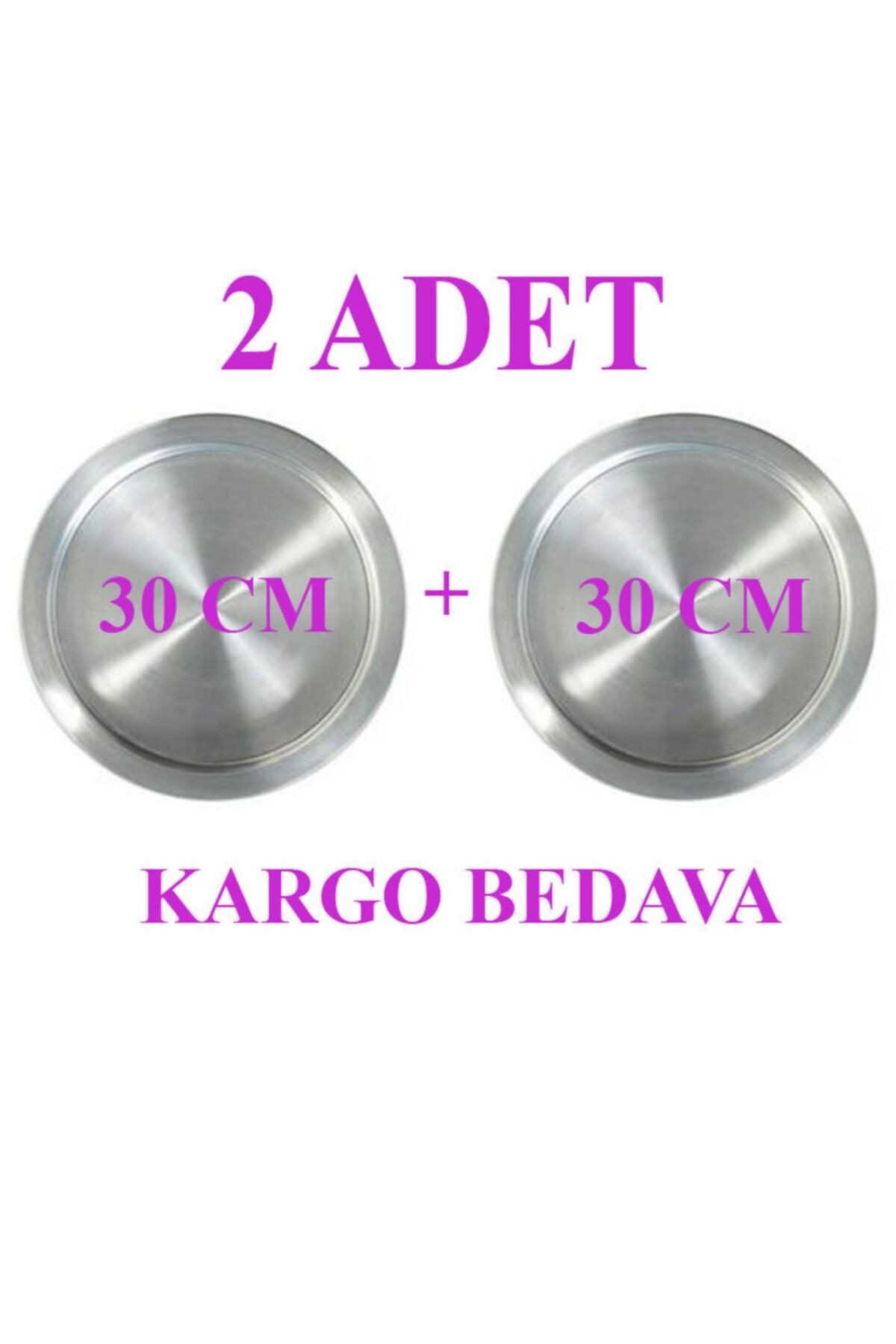 2 Adet 30 Cm Künefe Kadayıf Tabağı Tepsisi (kargo Bedava