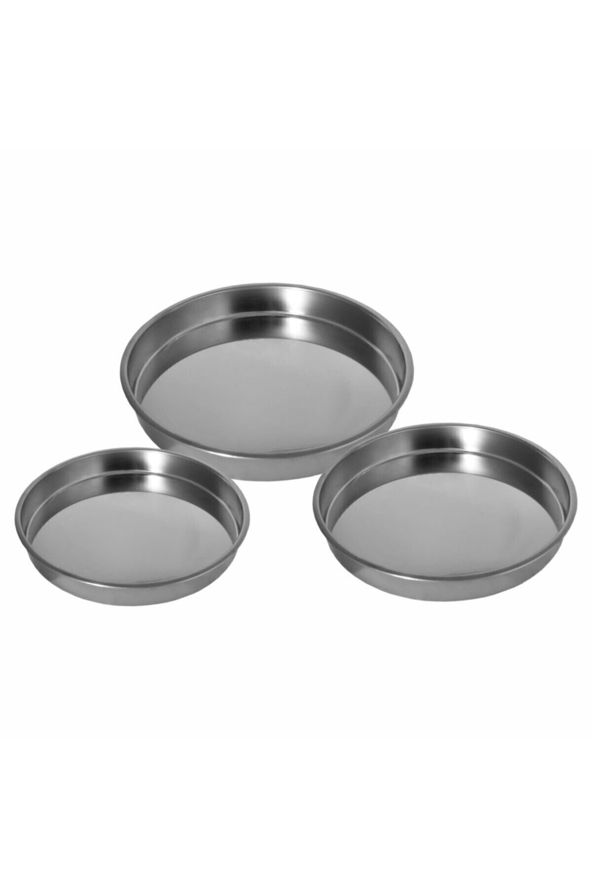 Fırın Tepsisi Çelik 3pcs