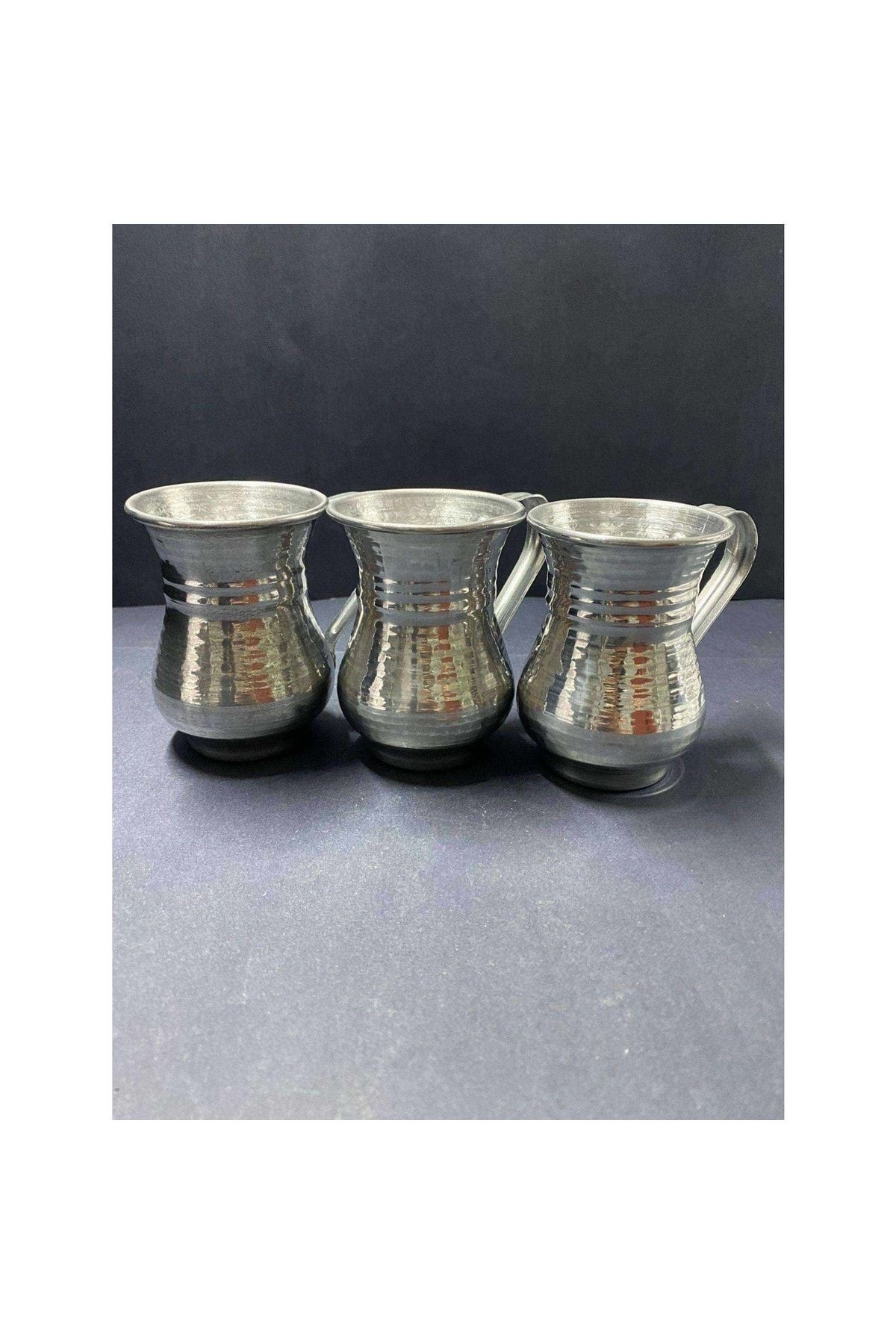 Alüminyum Kulplu Bardak No:02 12 Adet