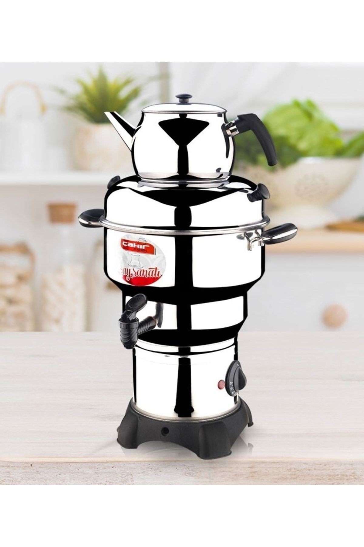 Elektrikli Çay Makinesi & Semaver (4 Litre)