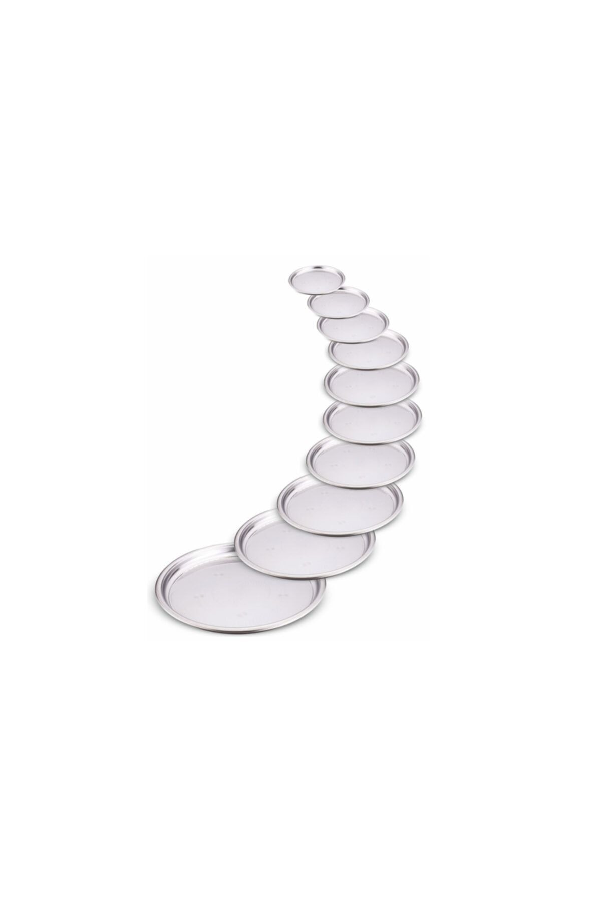Paslanmaz Tepsi Çay Ve Yemek Sinisi No-6 40 Cm