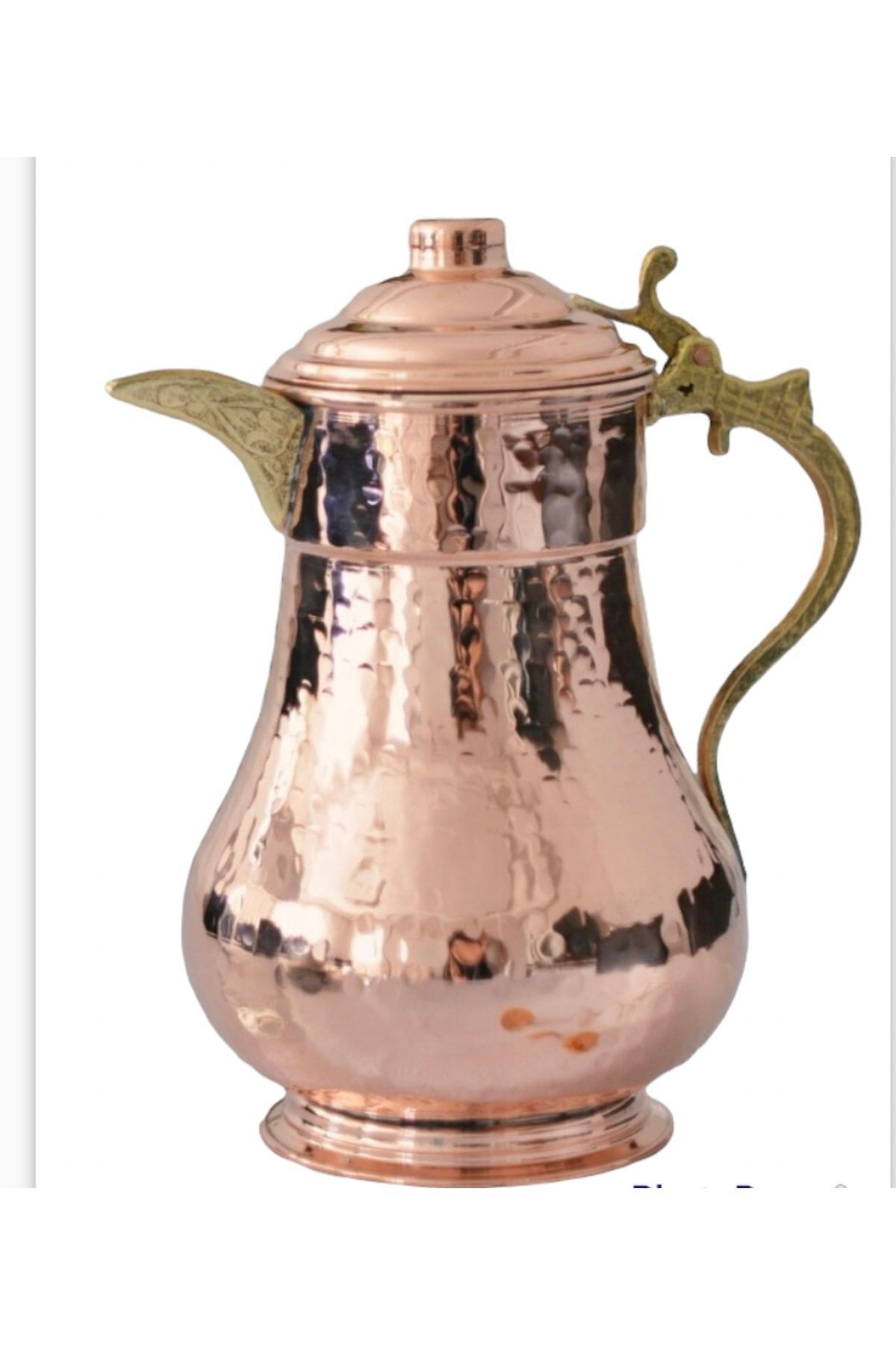 Dövme Bakır Sürahi (EL YAPIMI)
