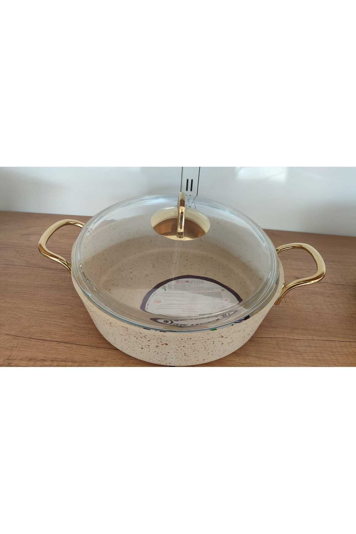 granit gold 30 basık tencere