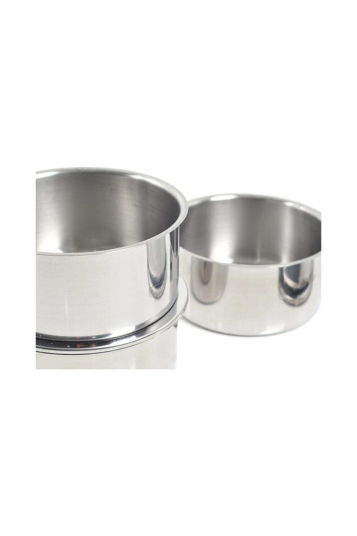 Sefer Tası Krom Çelik 3 Lü 16*8 Cm 4-5 Kişilik