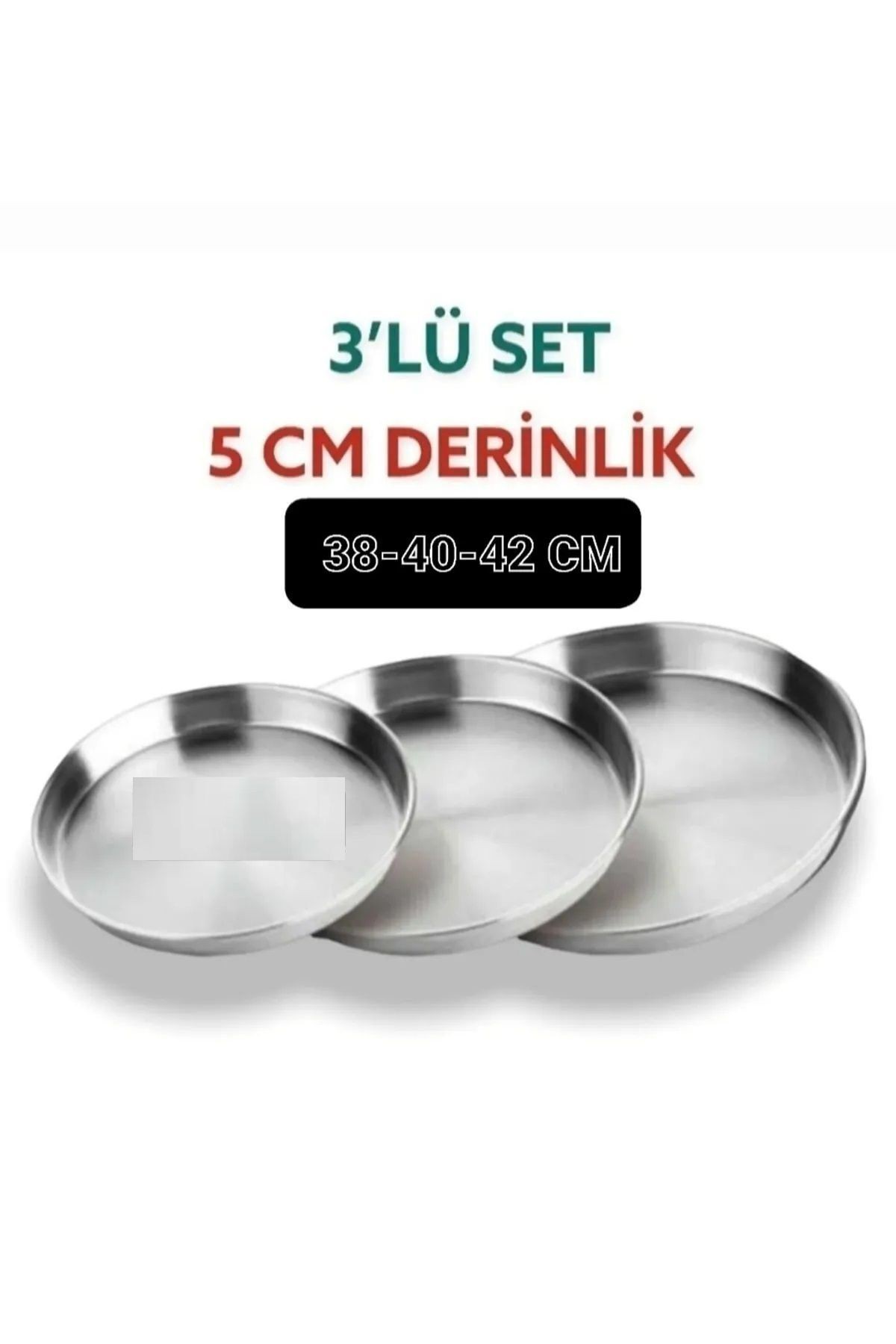 Alüminyum Baklava Börek Tepsisi 38-40-42cm